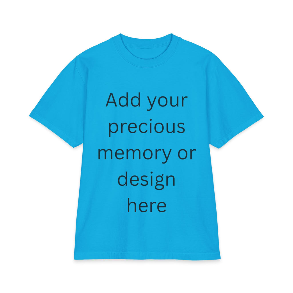 Custom Precious Photo & Memory T-Shirt — Personalized Short Sleeve