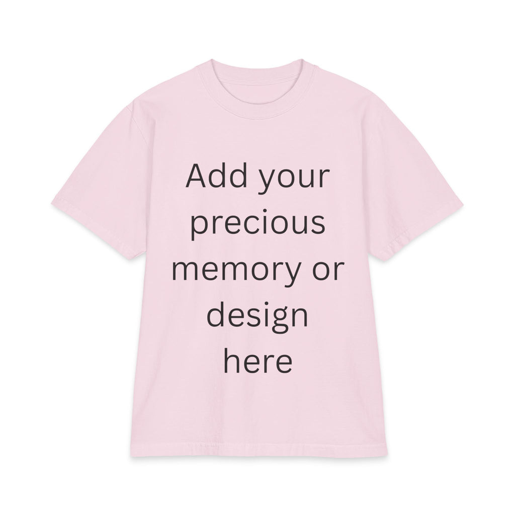 Custom Precious Photo & Memory T-Shirt — Personalized Short Sleeve