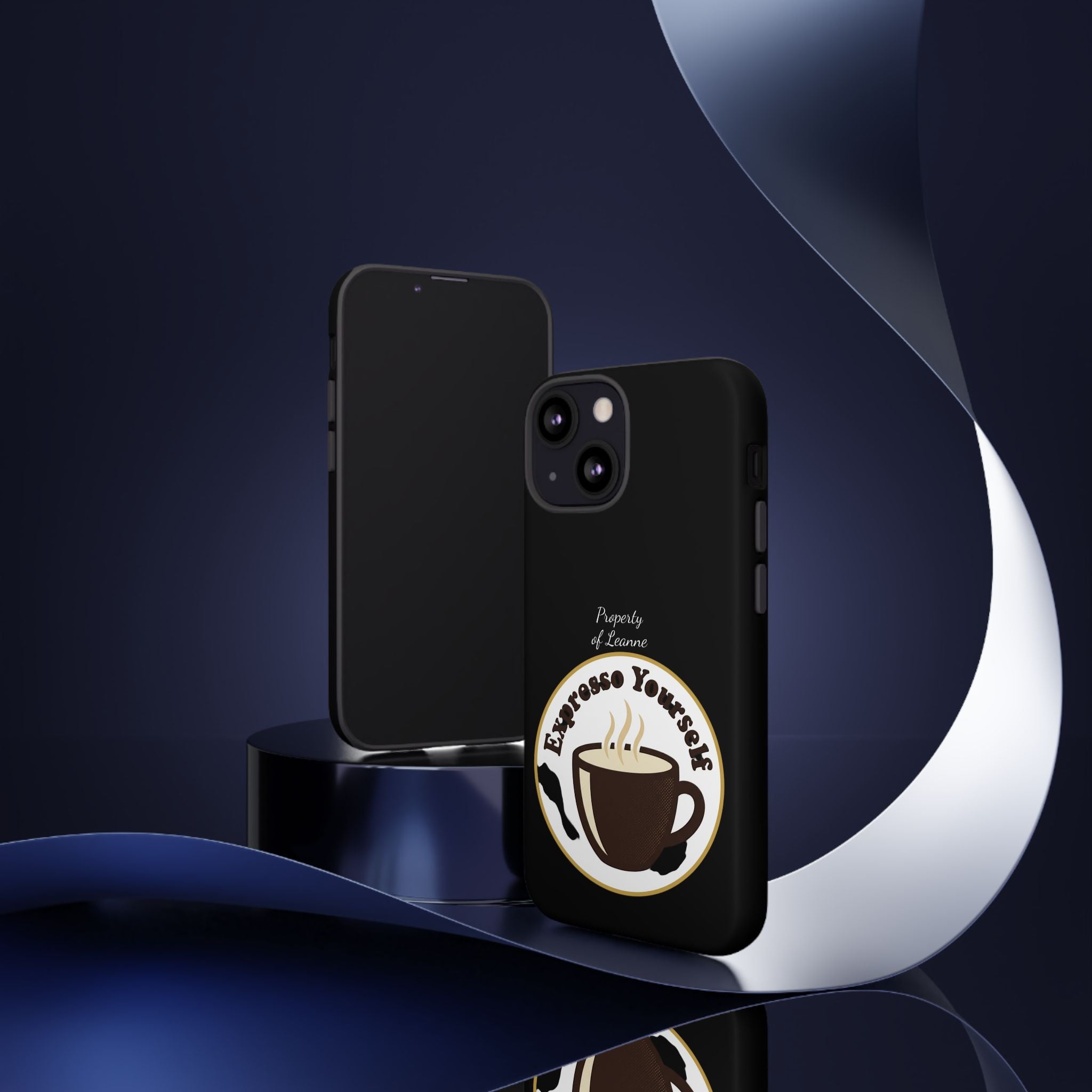 Espresso Yourself Phone Case — Cute Coffee Cup Protective Case for Coffee Lovers