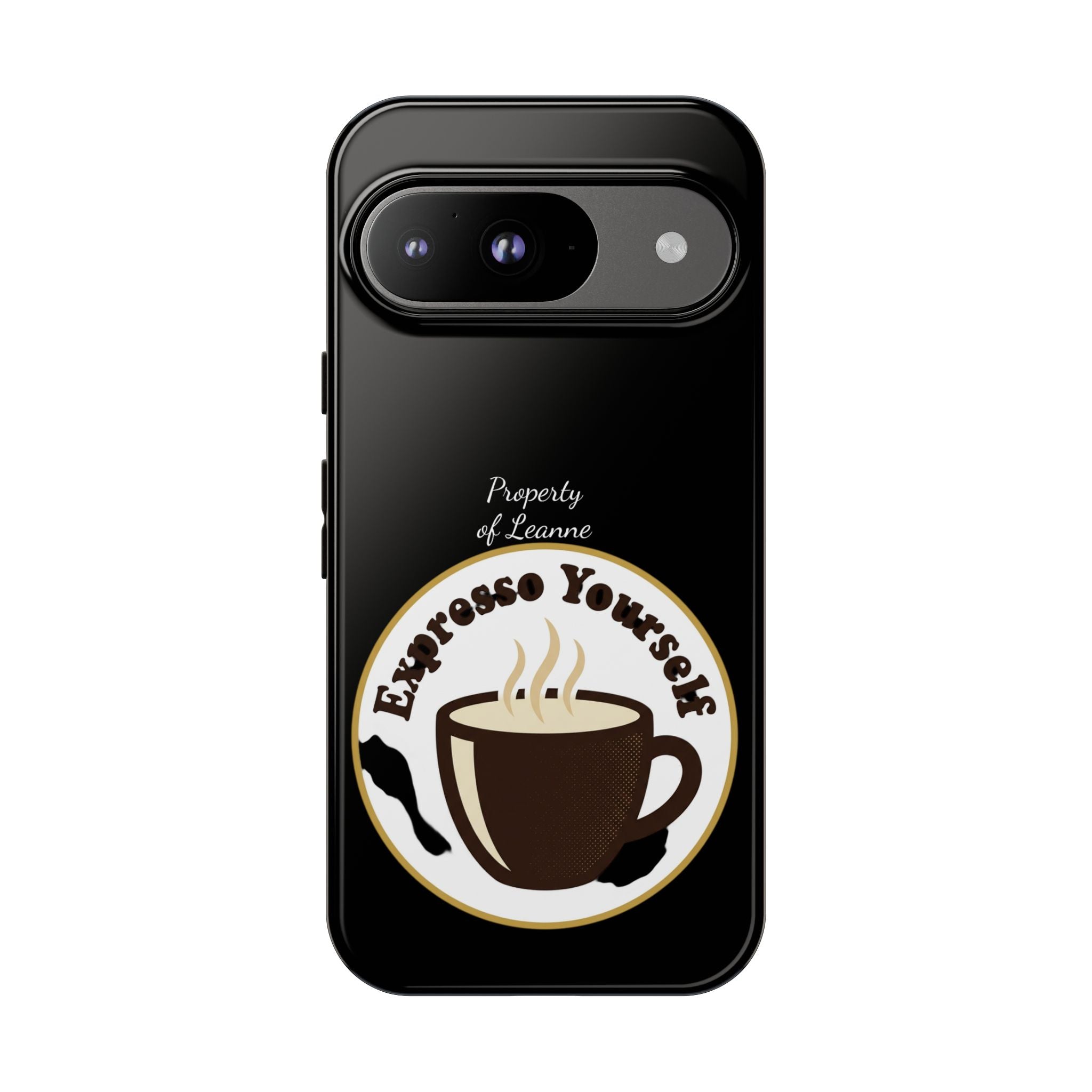 Espresso Yourself Phone Case — Cute Coffee Cup Protective Case for Coffee Lovers