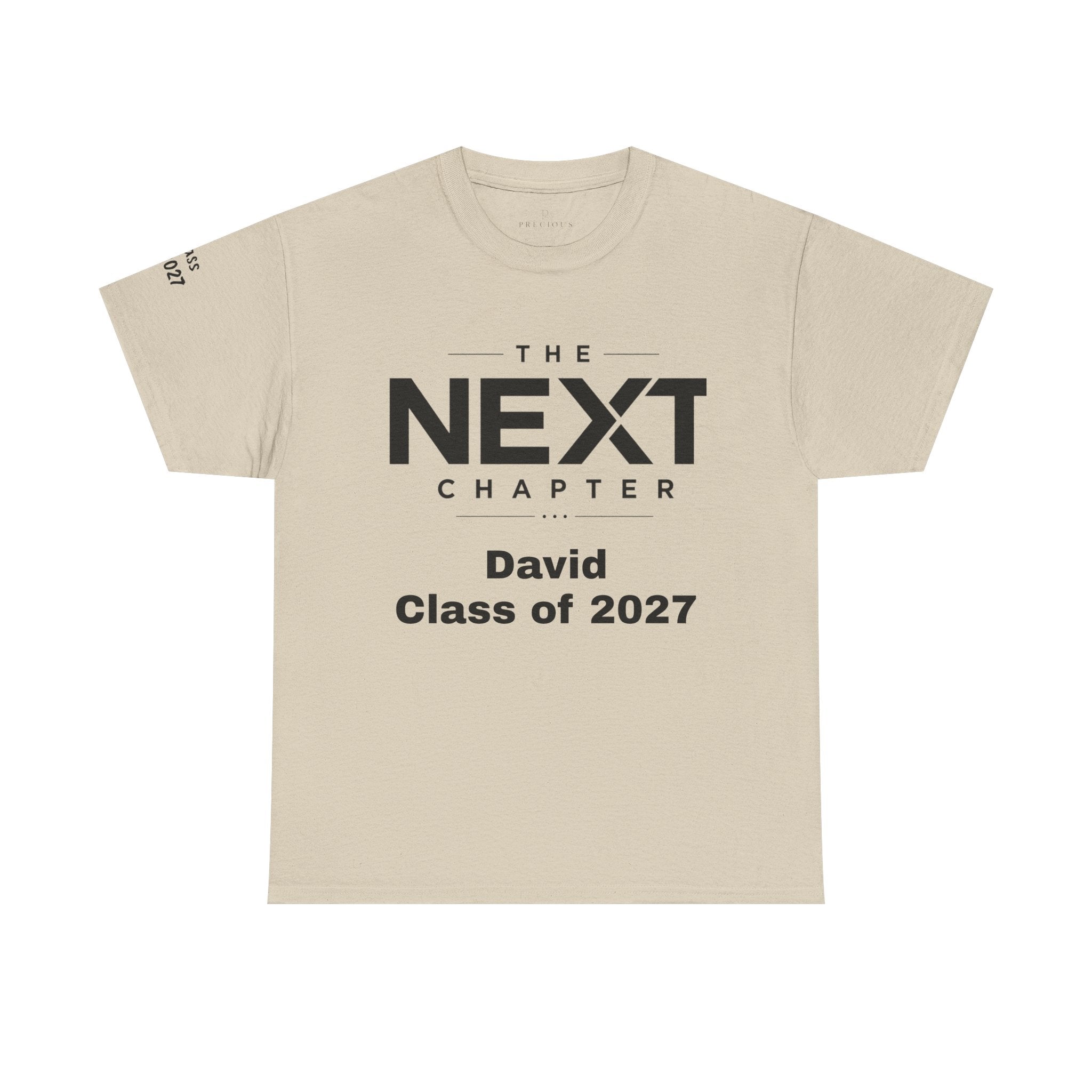 Personalized "Class of" and School pride, Back to School-Unisex Heavy Cotton Tee