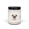 Pug Mom Scented Soy Candle — 9oz Gift for Pug Lovers