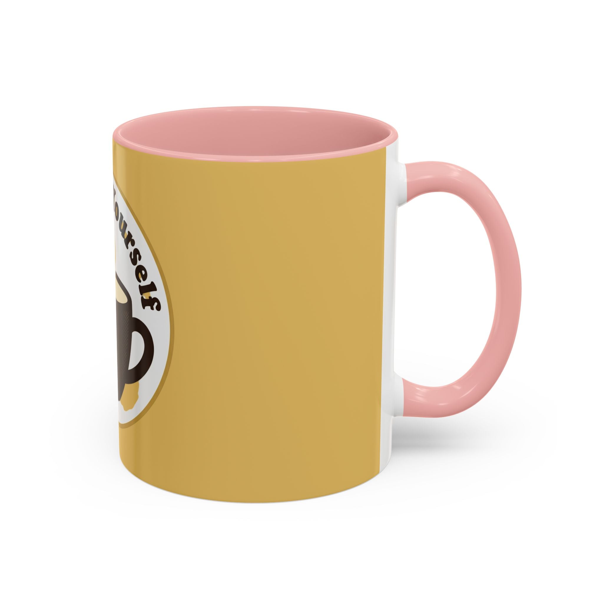 Personalized Espresso Yourself Accent Coffee Mug - Funny Coffee Lover Gift (11/15oz)