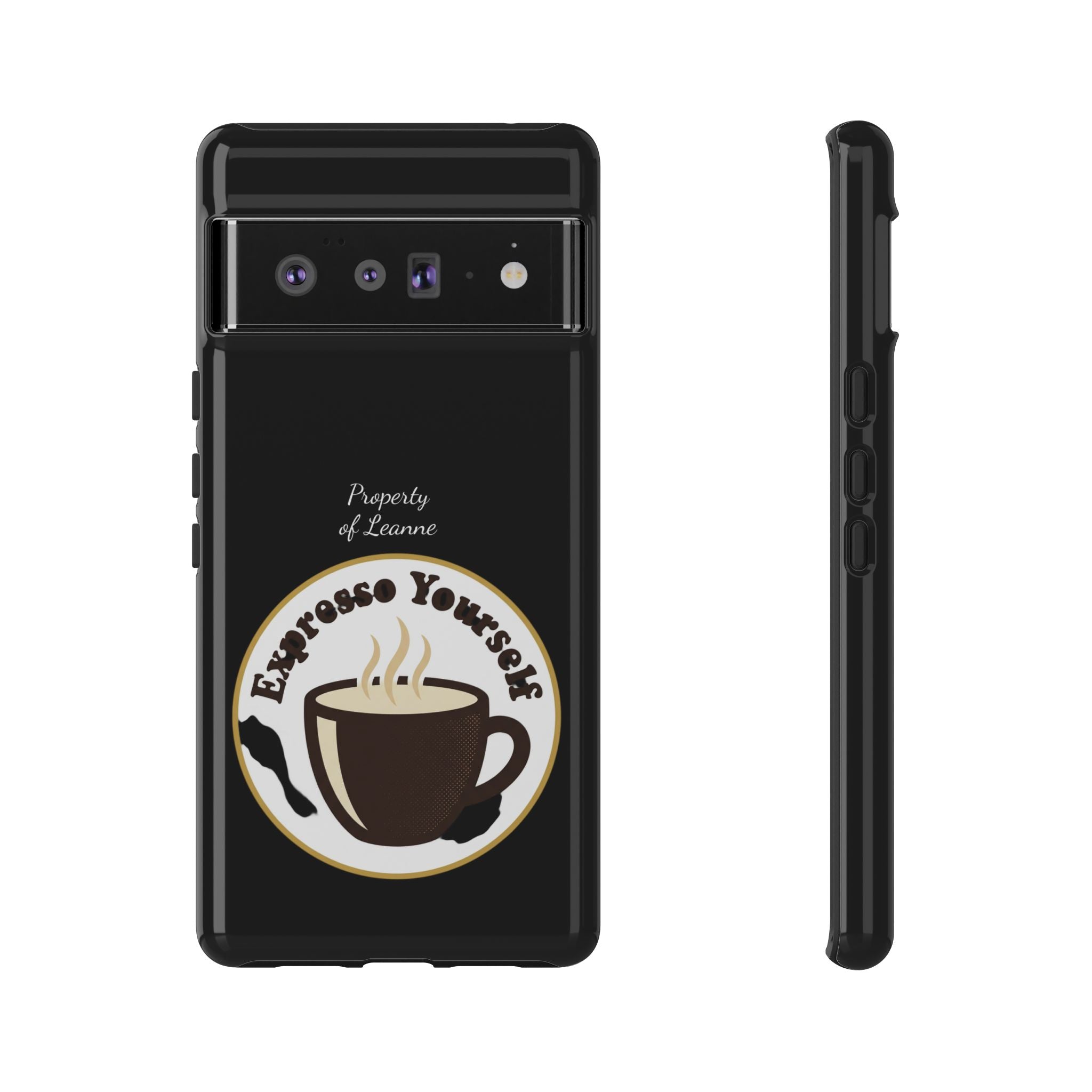 Espresso Yourself Phone Case — Cute Coffee Cup Protective Case for Coffee Lovers