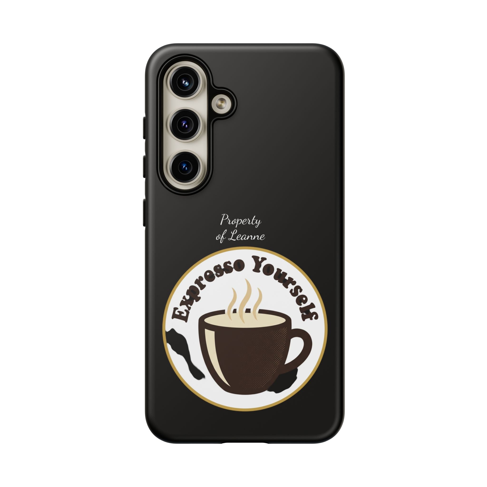 Espresso Yourself Phone Case — Cute Coffee Cup Protective Case for Coffee Lovers