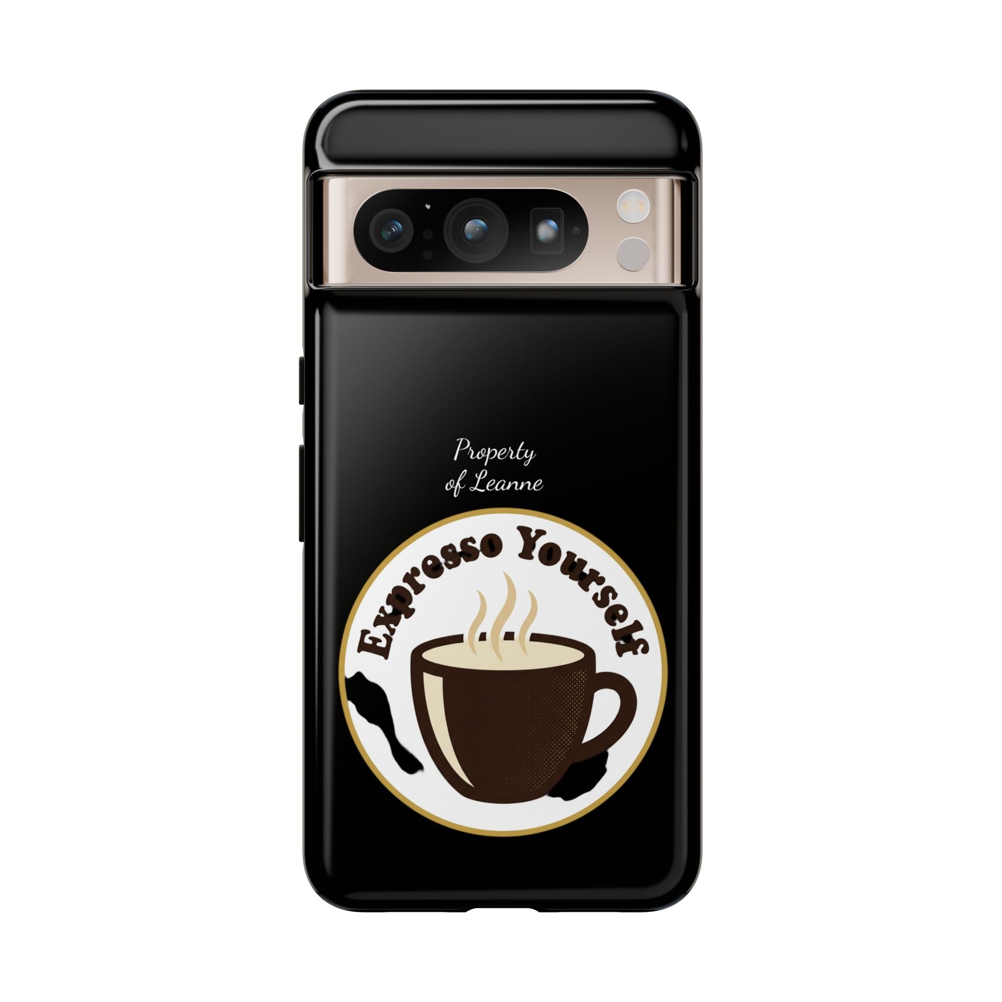 Espresso Yourself Phone Case — Cute Coffee Cup Protective Case for Coffee Lovers