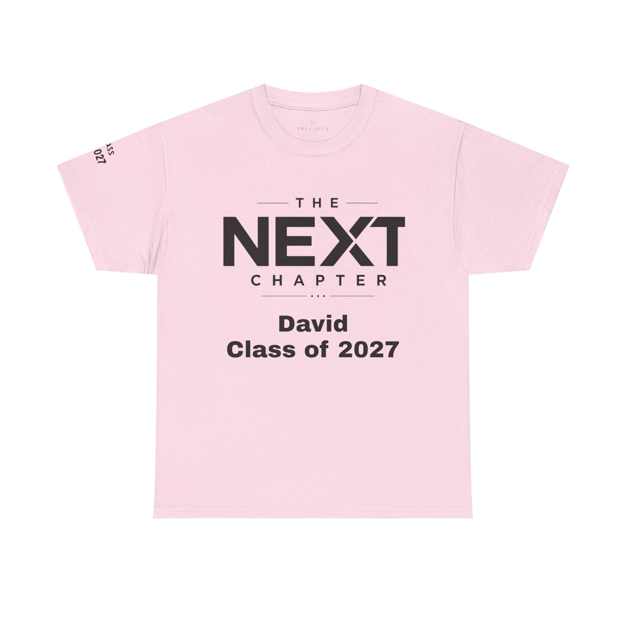 Personalized "Class of" and School pride, Back to School-Unisex Heavy Cotton Tee