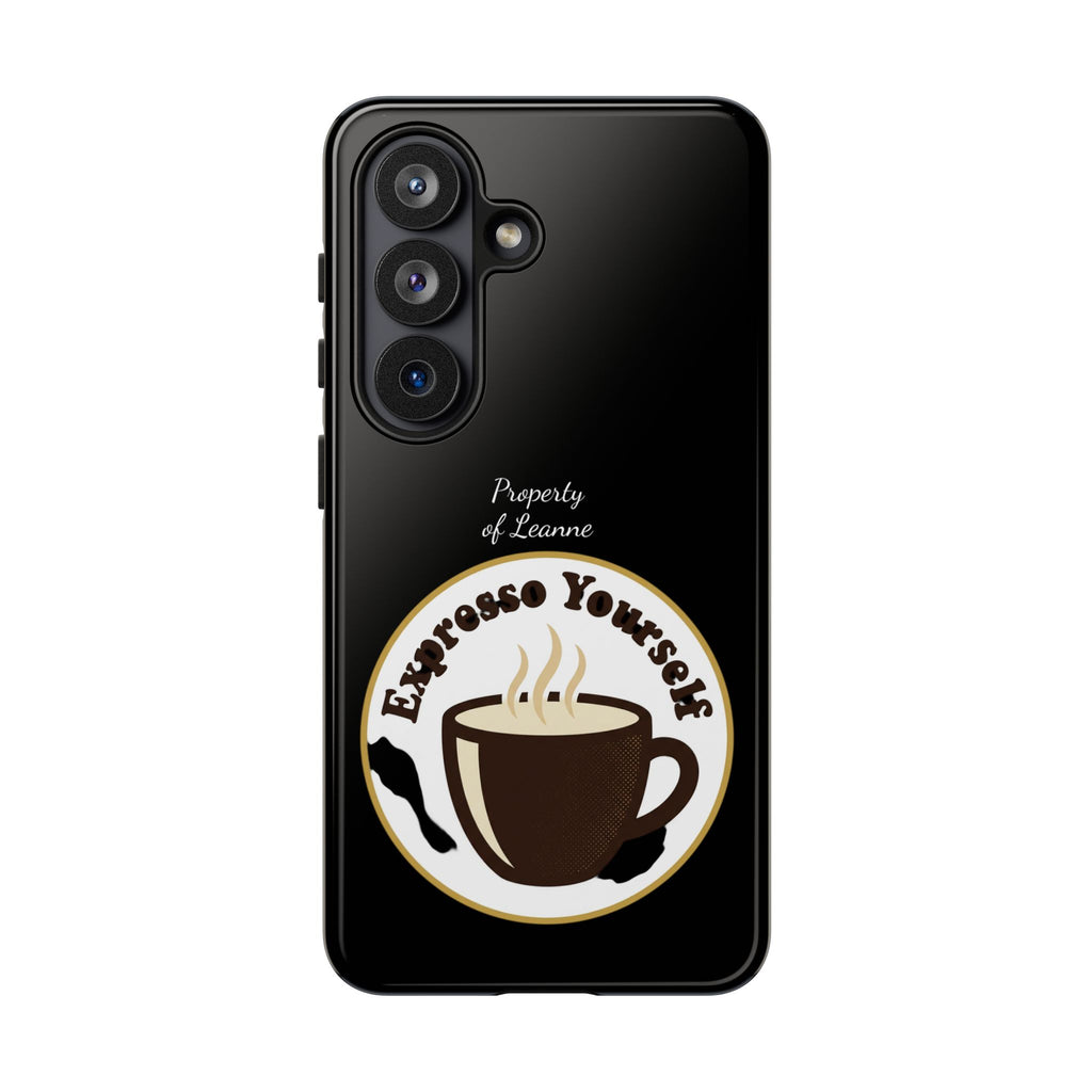Espresso Yourself Phone Case — Cute Coffee Cup Protective Case for Coffee Lovers