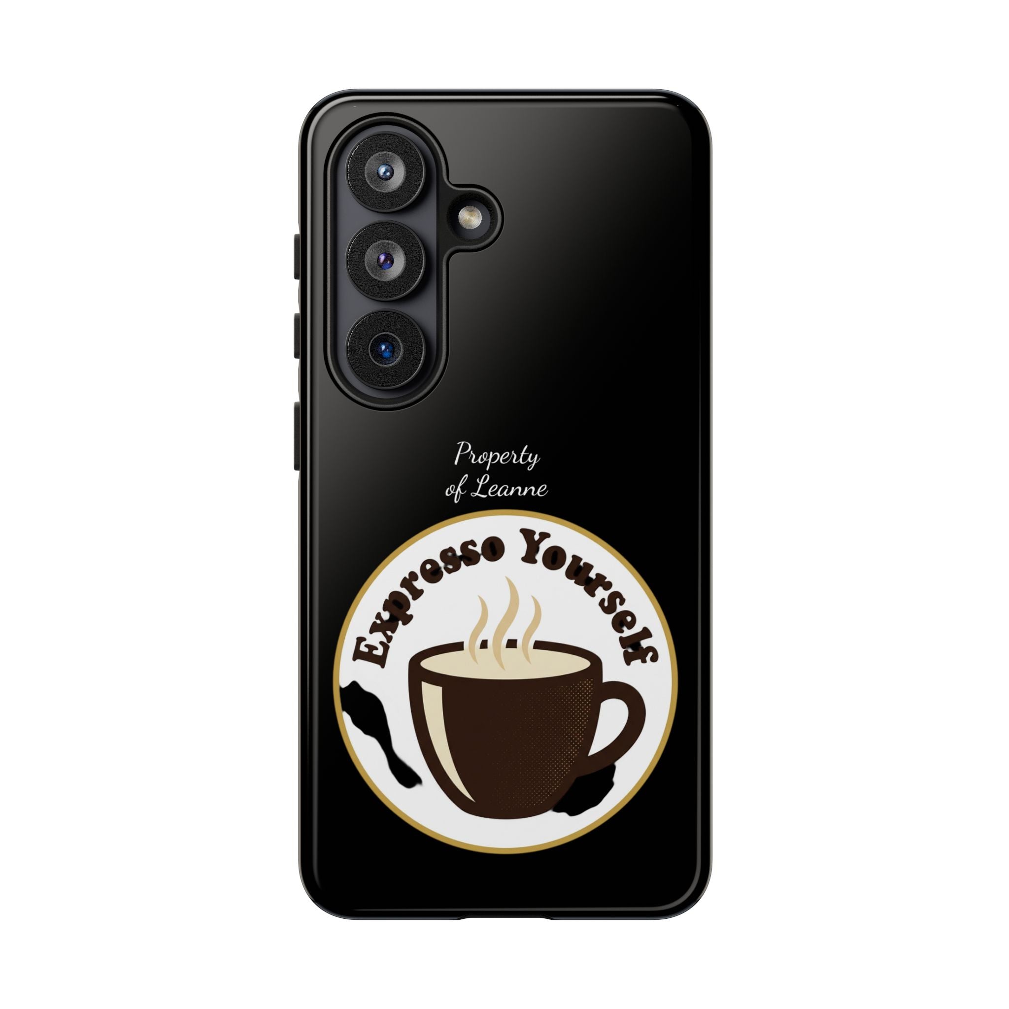 Espresso Yourself Phone Case — Cute Coffee Cup Protective Case for Coffee Lovers