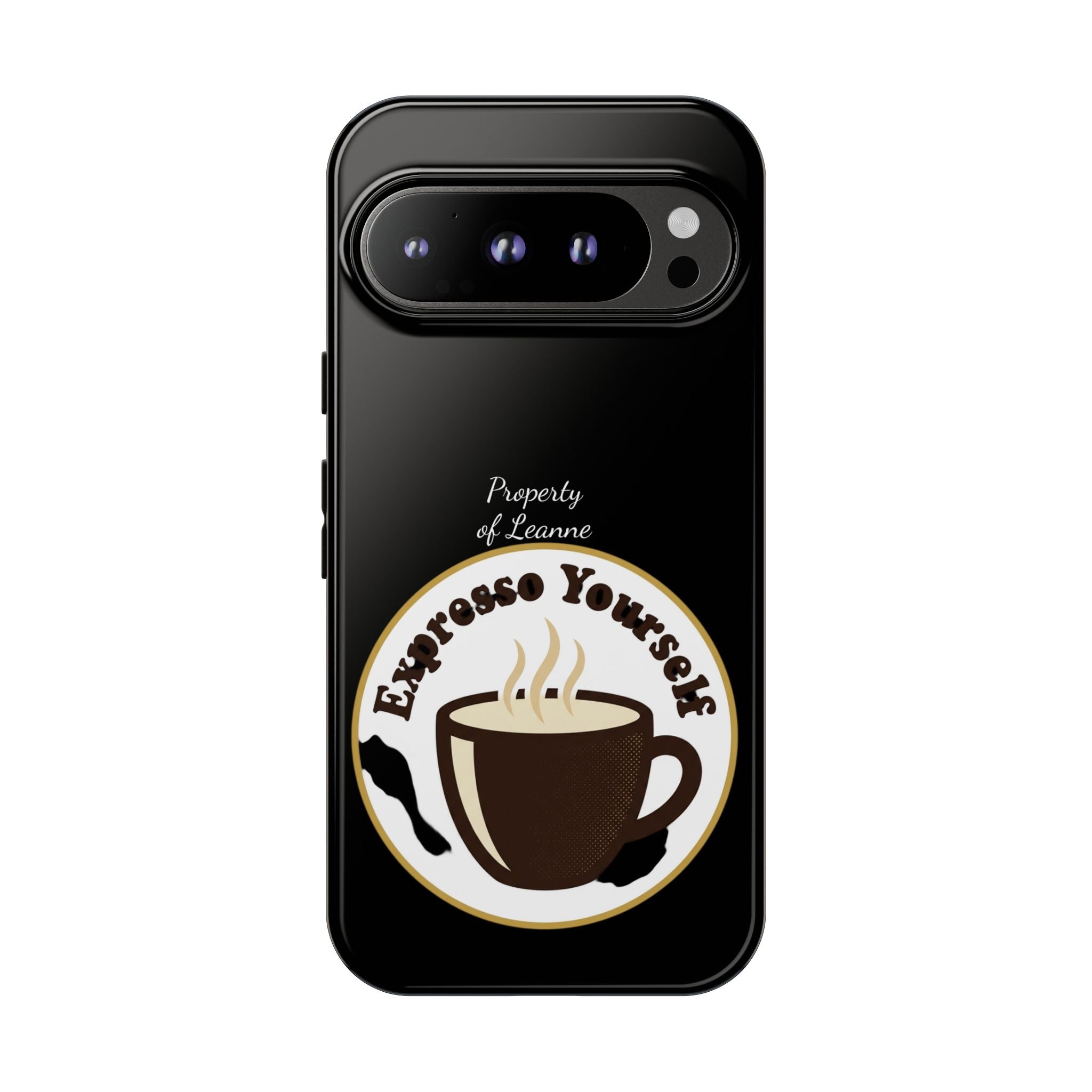 Espresso Yourself Phone Case — Cute Coffee Cup Protective Case for Coffee Lovers