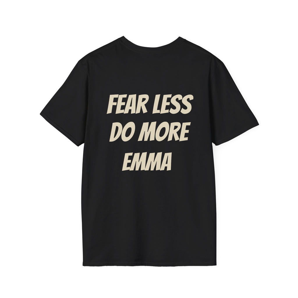 Personalized "Studying For My Rich Era", "Fear Less Do More" comfortable unisex T-Shirt