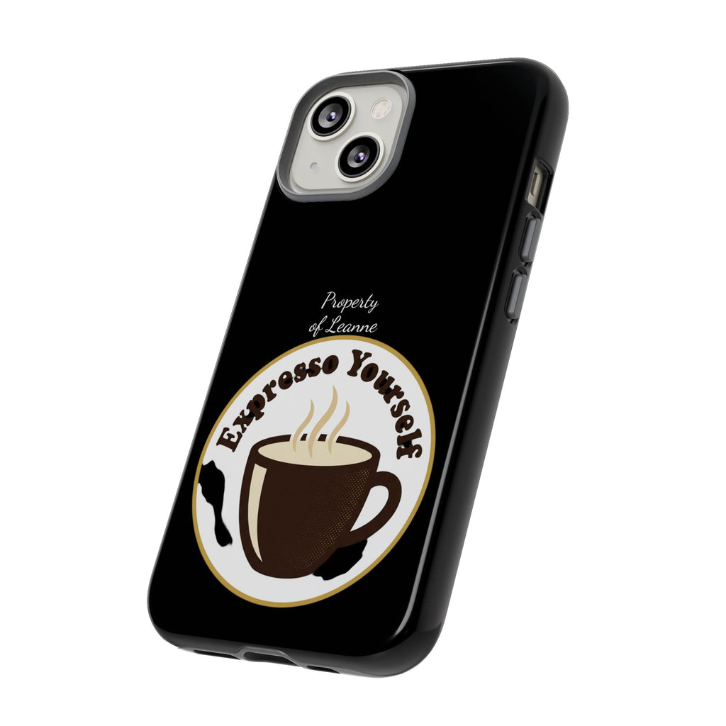Espresso Yourself Phone Case — Cute Coffee Cup Protective Case for Coffee Lovers