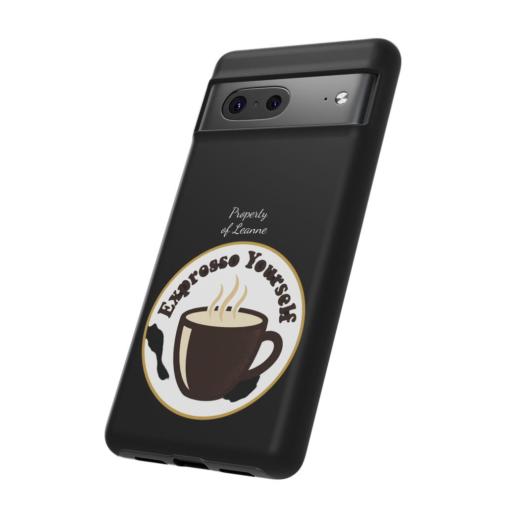 Espresso Yourself Phone Case — Cute Coffee Cup Protective Case for Coffee Lovers