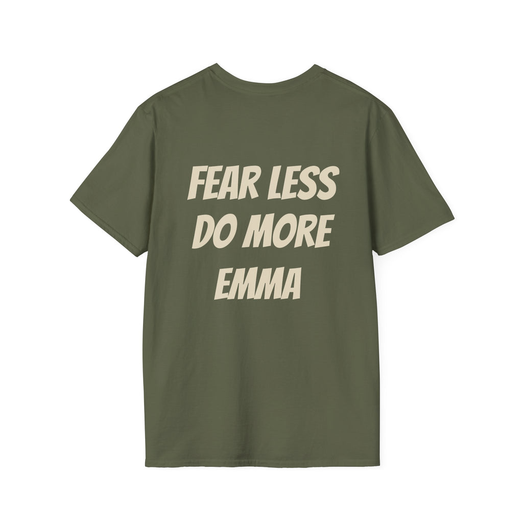 Personalized "Studying For My Rich Era", "Fear Less Do More" comfortable unisex T-Shirt
