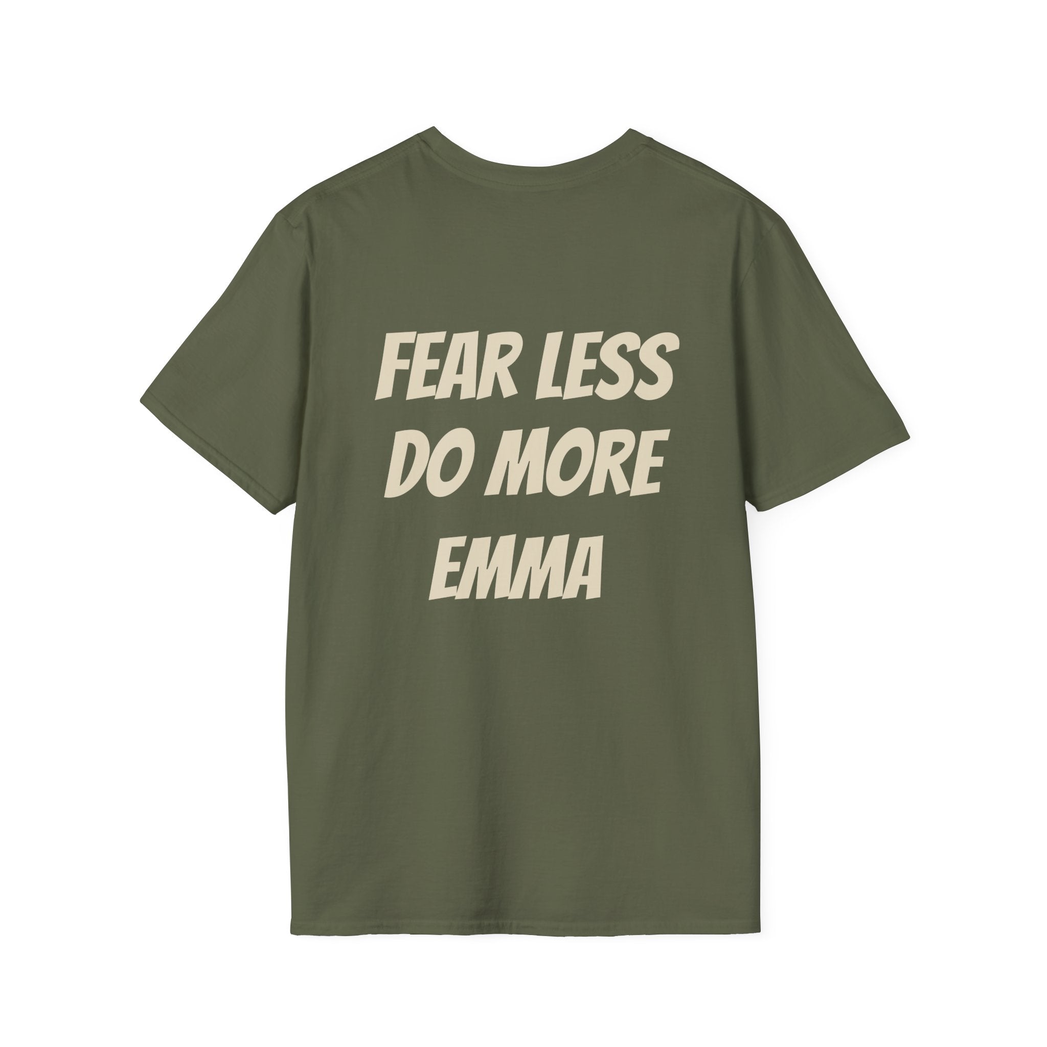 Personalized "Studying For My Rich Era", "Fear Less Do More" comfortable unisex T-Shirt