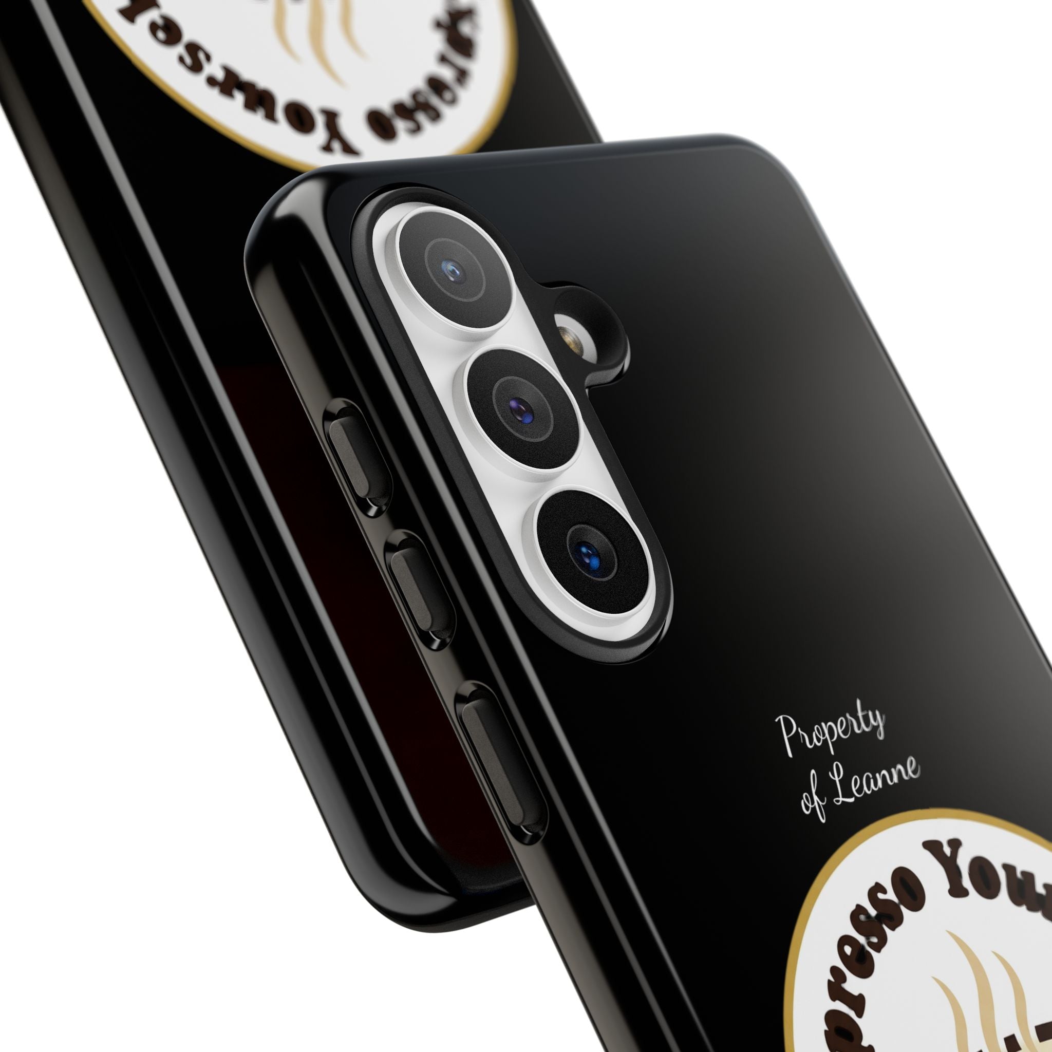 Espresso Yourself Phone Case — Cute Coffee Cup Protective Case for Coffee Lovers