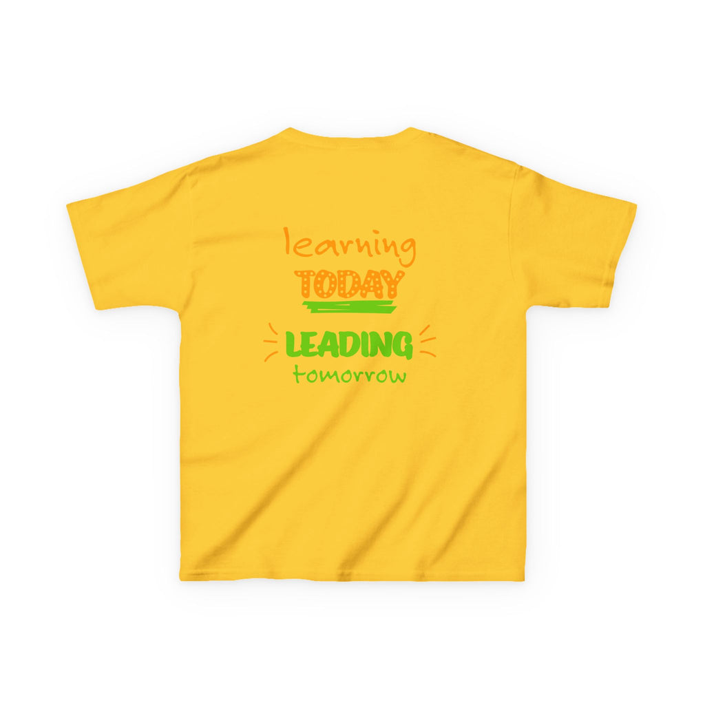 Kids Tee —  Back to School "BOSS" Personalized : "Learning Today, Leading Tomorrow"