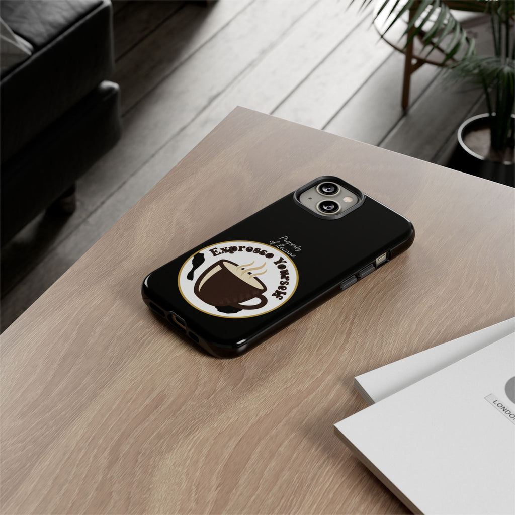 Espresso Yourself Phone Case — Cute Coffee Cup Protective Case for Coffee Lovers