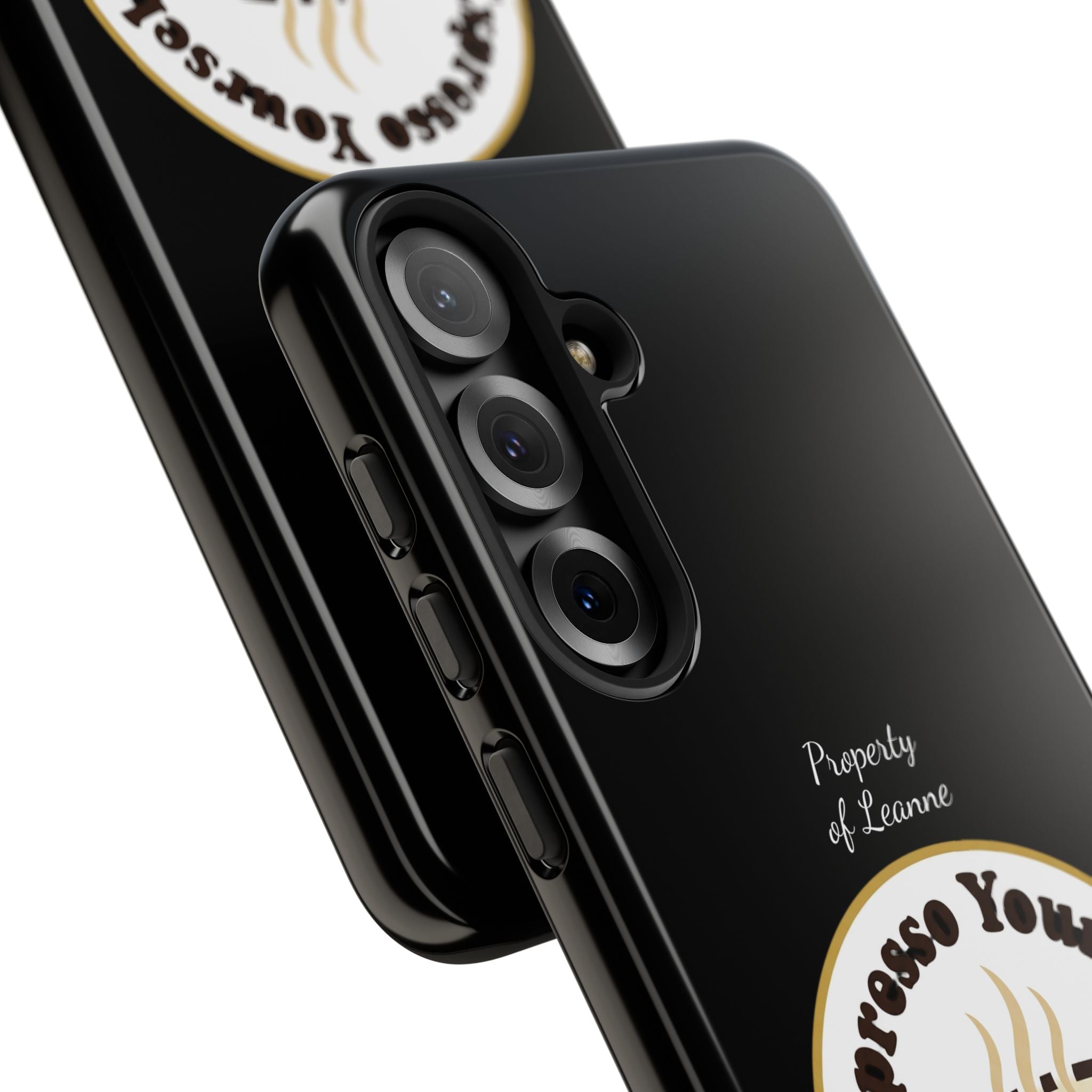 Espresso Yourself Phone Case — Cute Coffee Cup Protective Case for Coffee Lovers