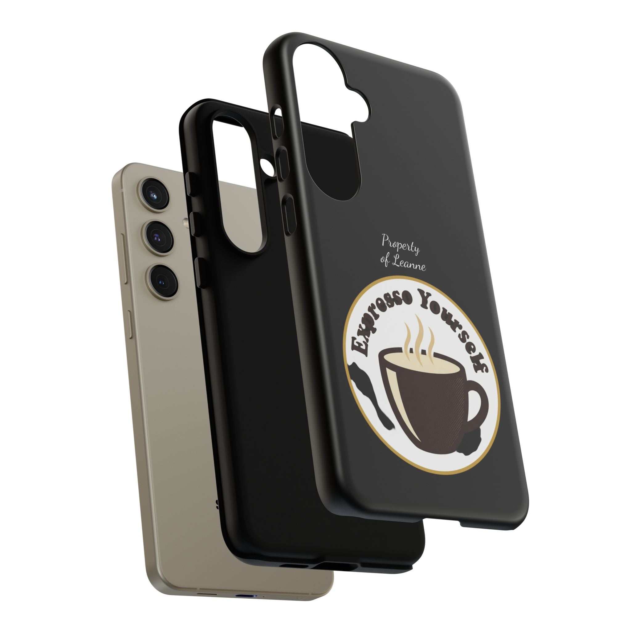 Espresso Yourself Phone Case — Cute Coffee Cup Protective Case for Coffee Lovers
