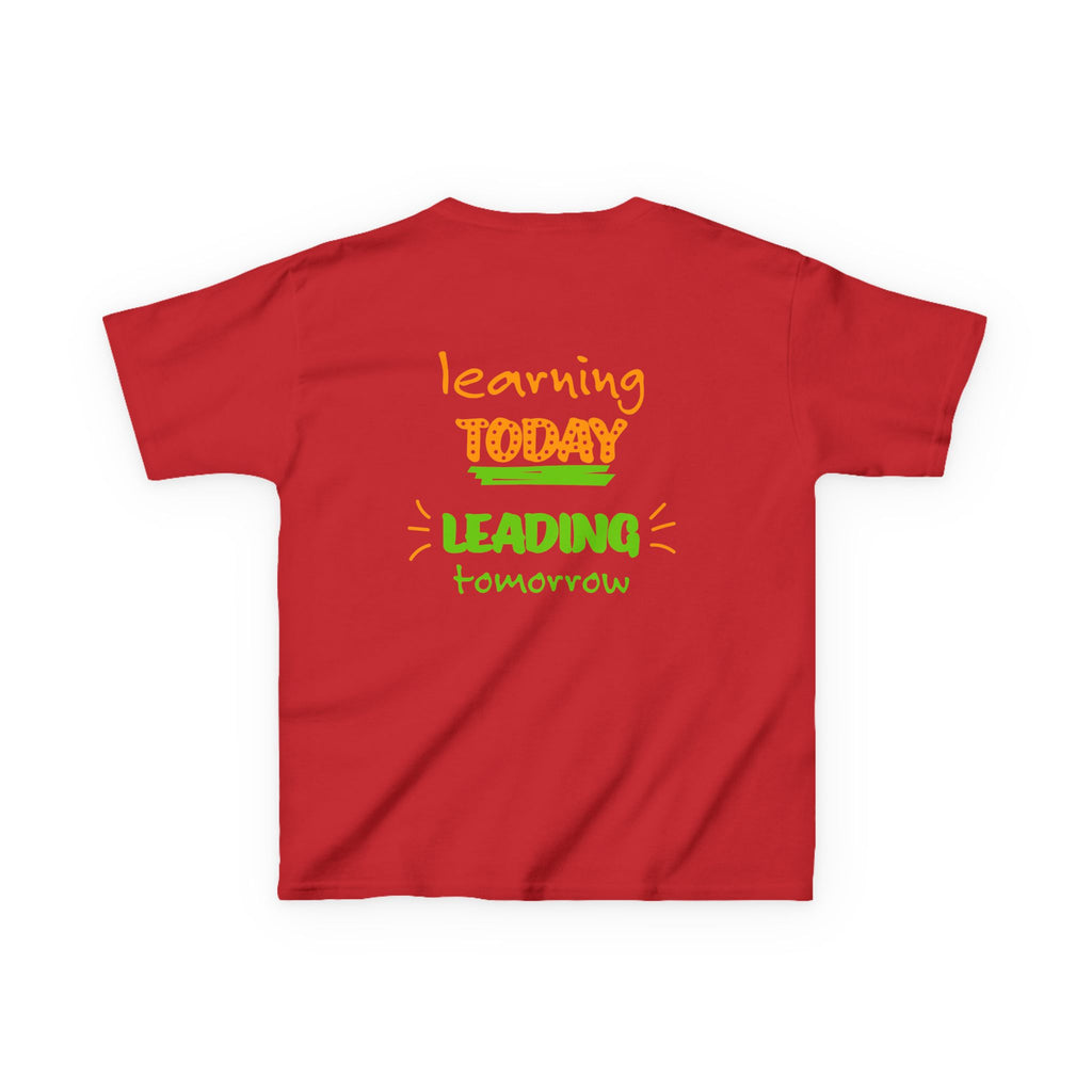 Kids Tee —  Back to School "BOSS" Personalized : "Learning Today, Leading Tomorrow"