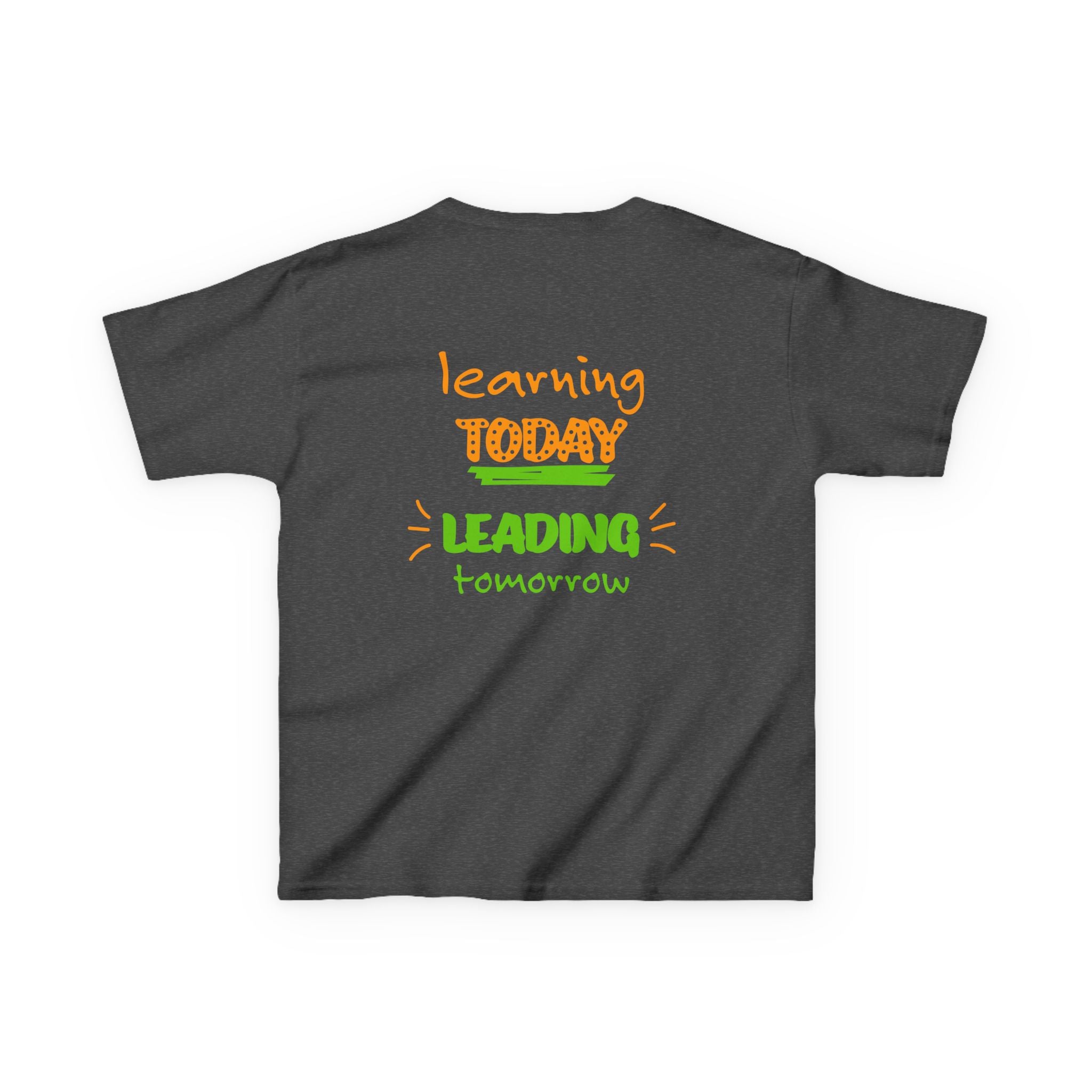 Kids Tee —  Back to School "BOSS" Personalized : "Learning Today, Leading Tomorrow"