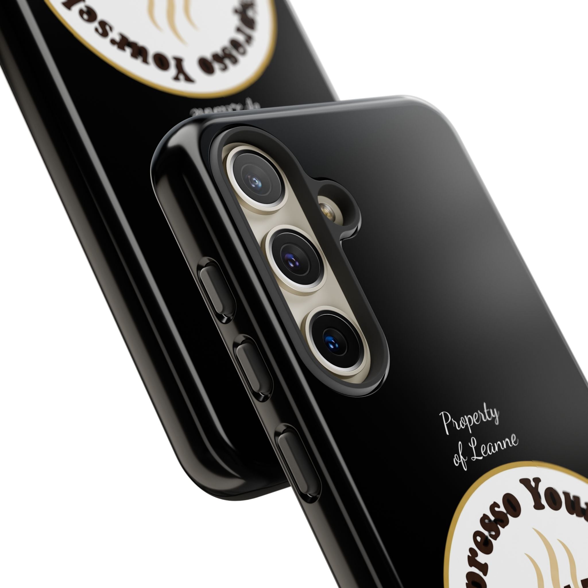 Espresso Yourself Phone Case — Cute Coffee Cup Protective Case for Coffee Lovers