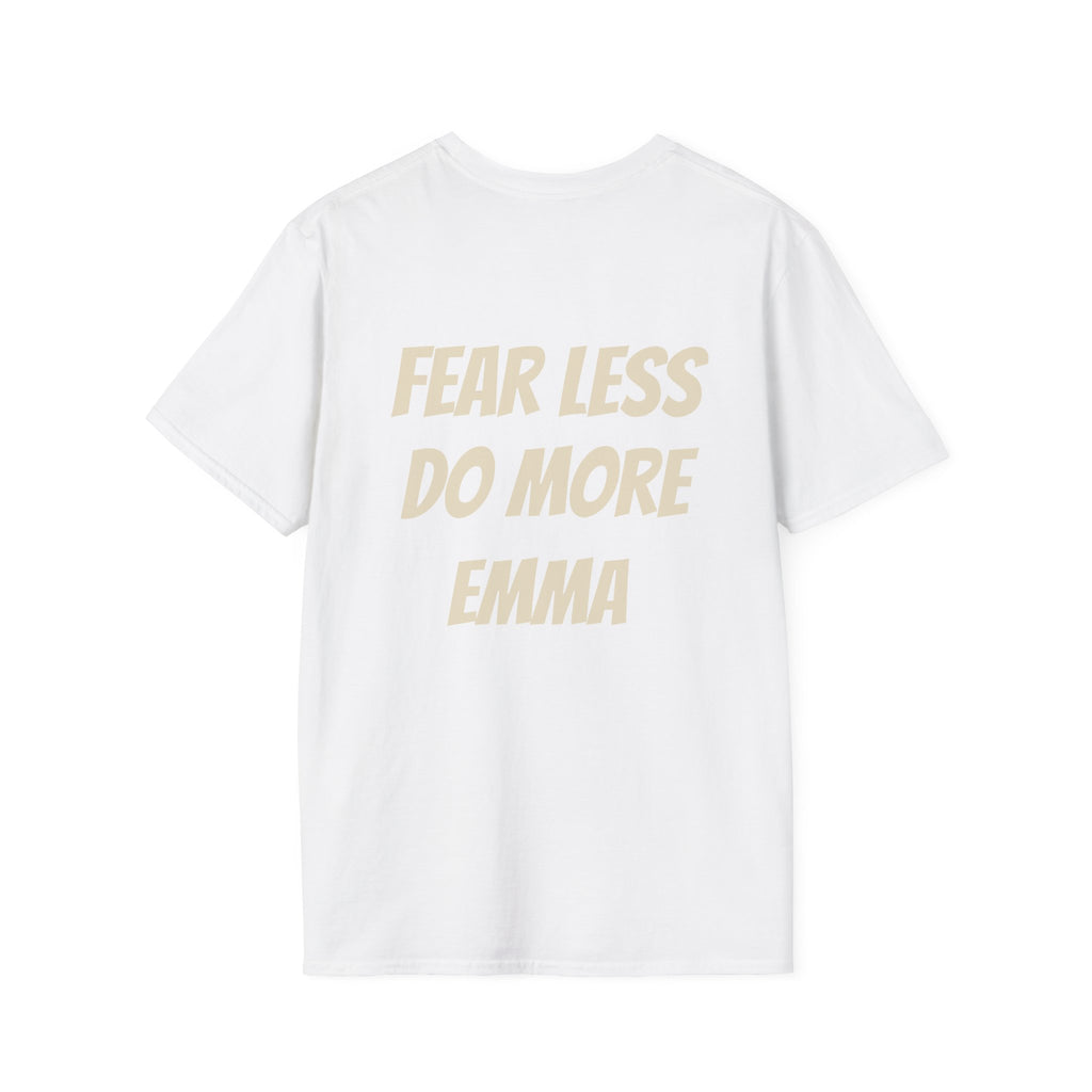 Personalized "Studying For My Rich Era", "Fear Less Do More" comfortable unisex T-Shirt