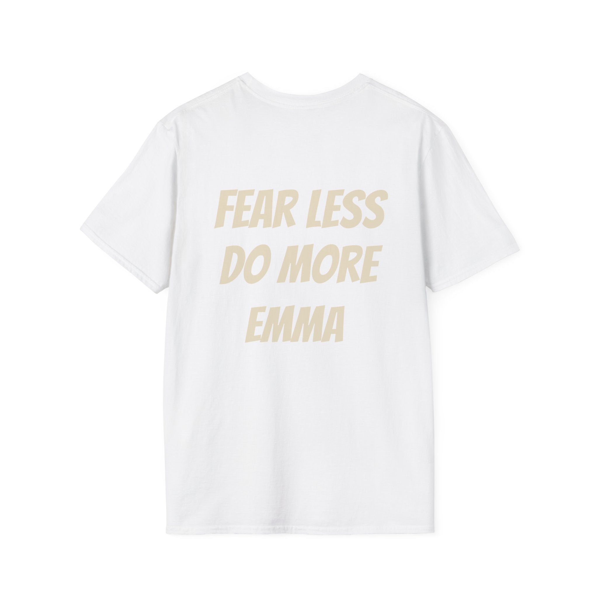 Personalized "Studying For My Rich Era", "Fear Less Do More" comfortable unisex T-Shirt
