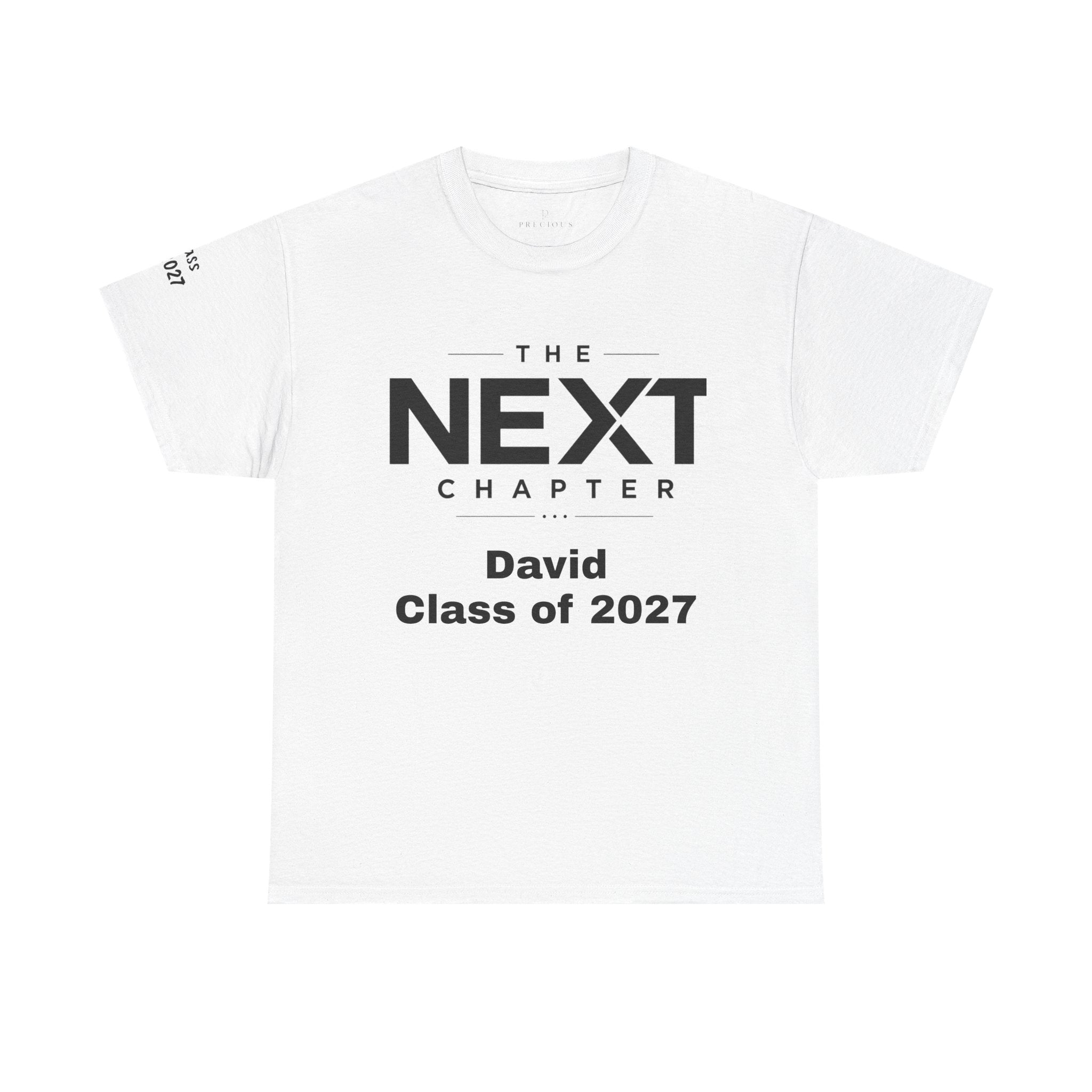 Personalized "Class of" and School pride, Back to School-Unisex Heavy Cotton Tee