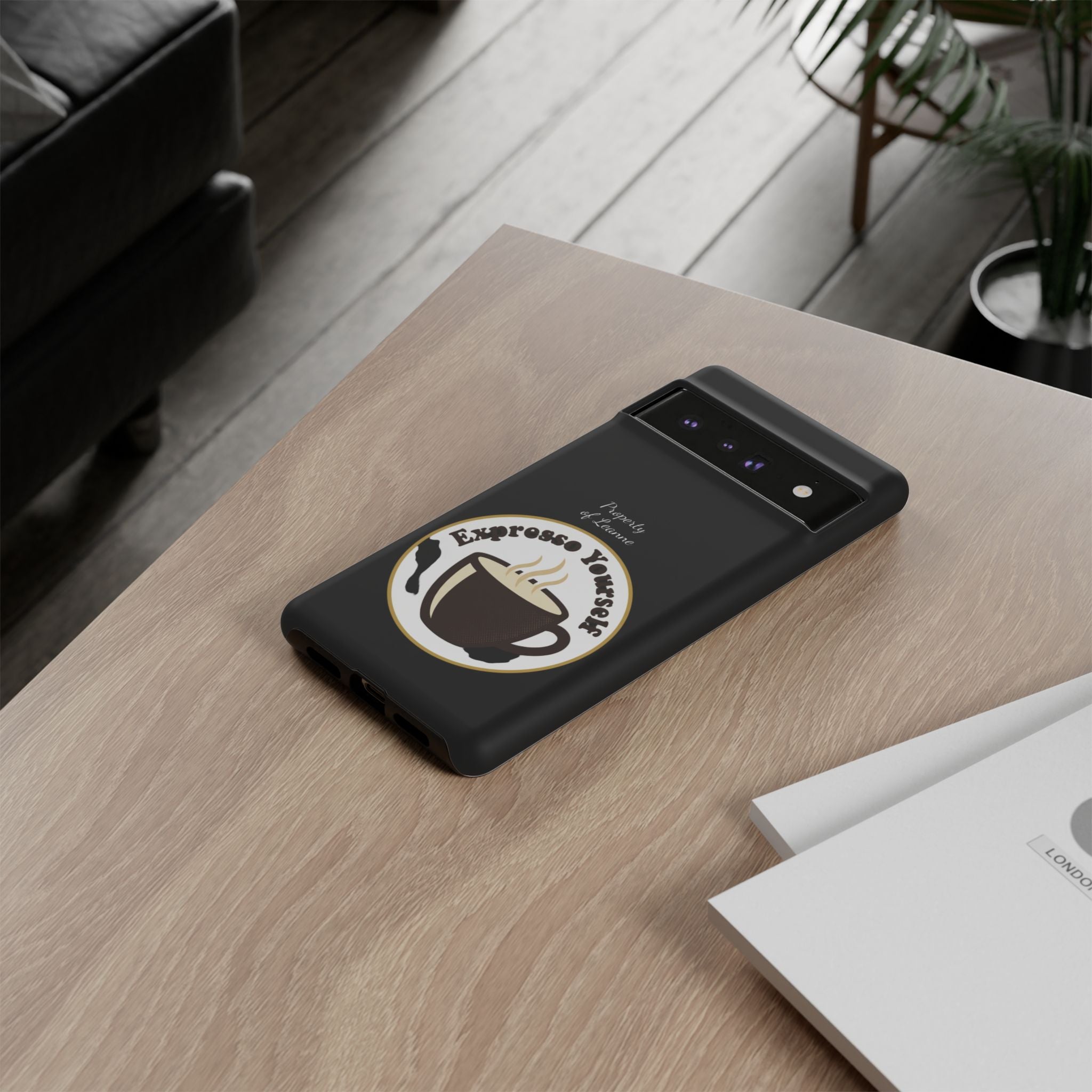 Espresso Yourself Phone Case — Cute Coffee Cup Protective Case for Coffee Lovers