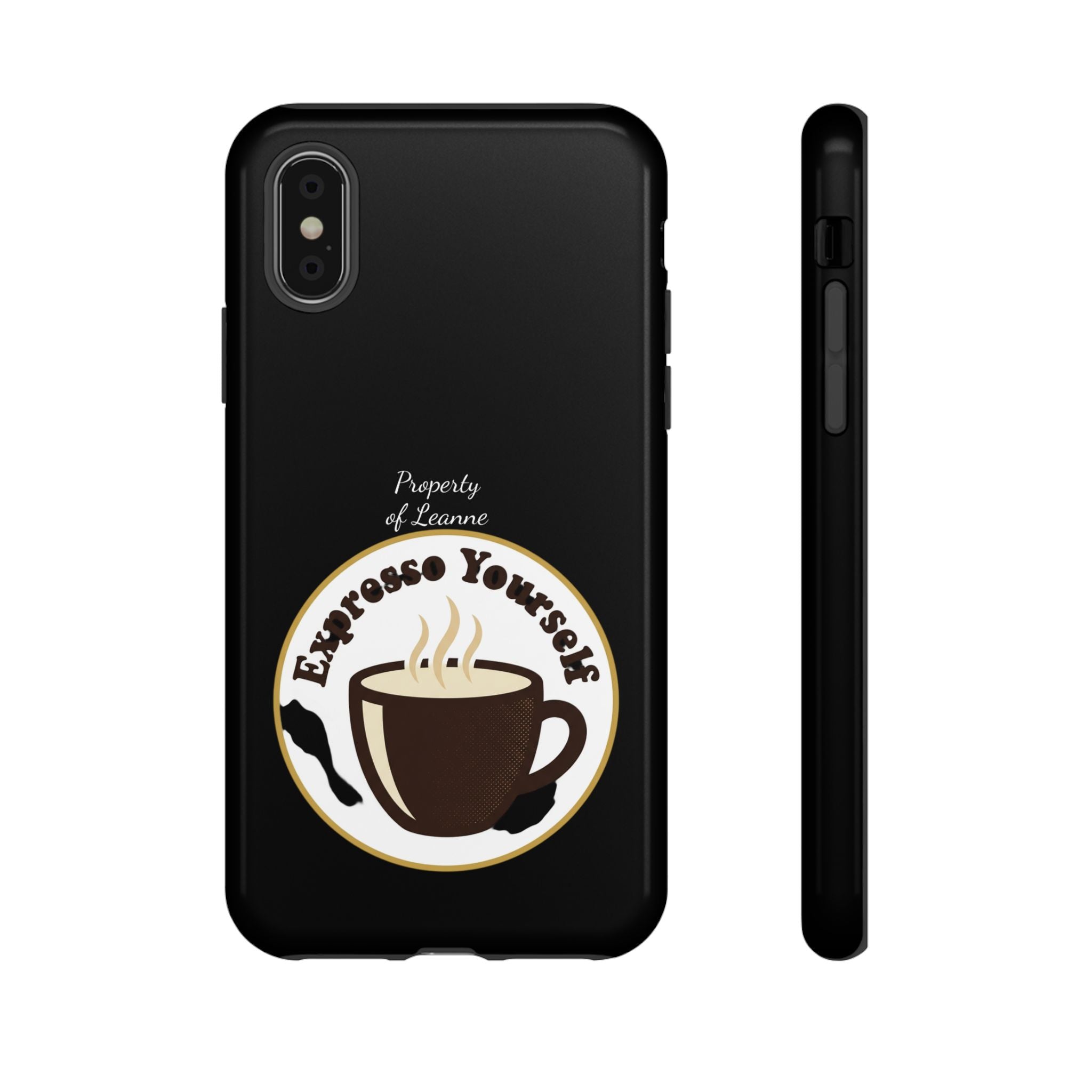 Espresso Yourself Phone Case — Cute Coffee Cup Protective Case for Coffee Lovers