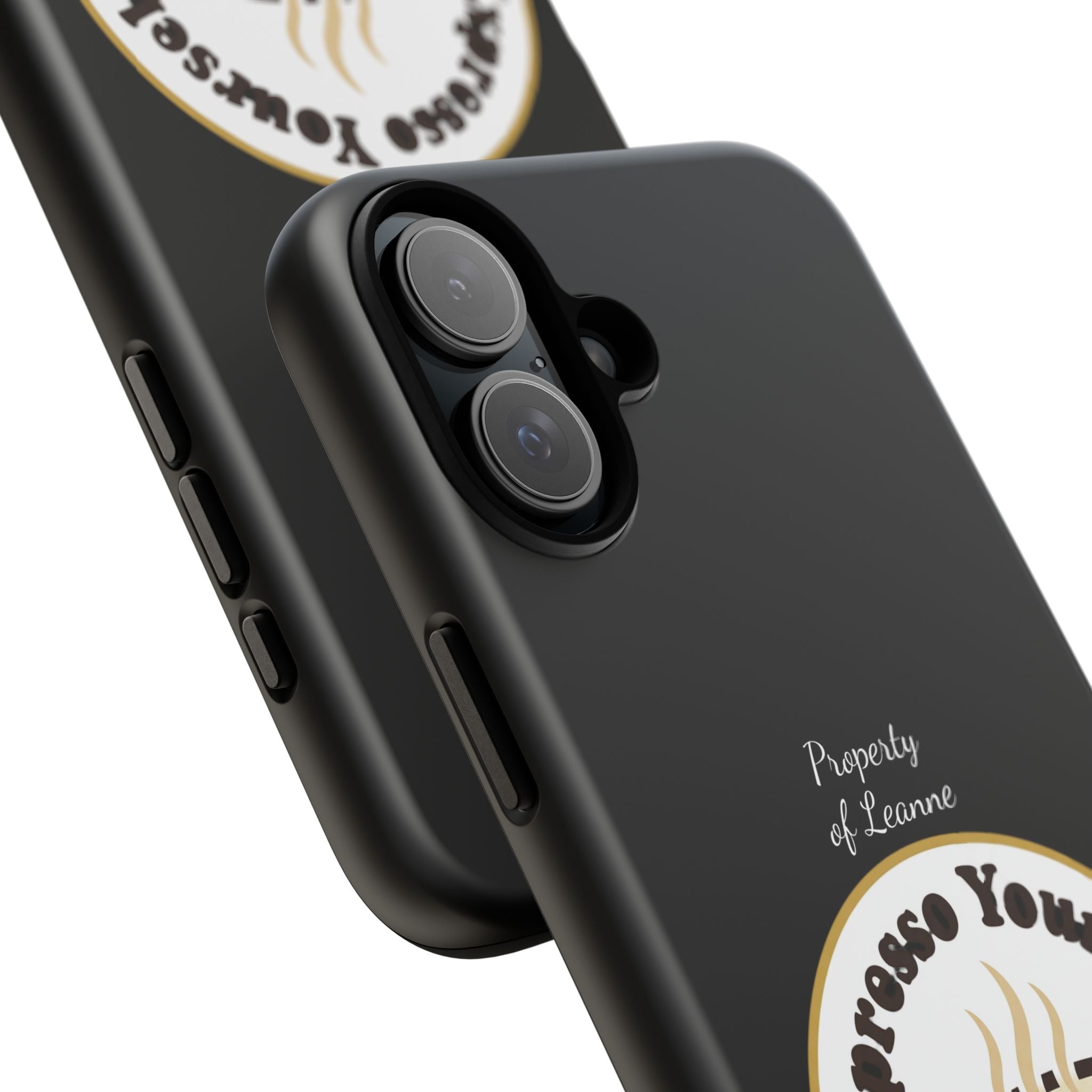 Espresso Yourself Phone Case — Cute Coffee Cup Protective Case for Coffee Lovers