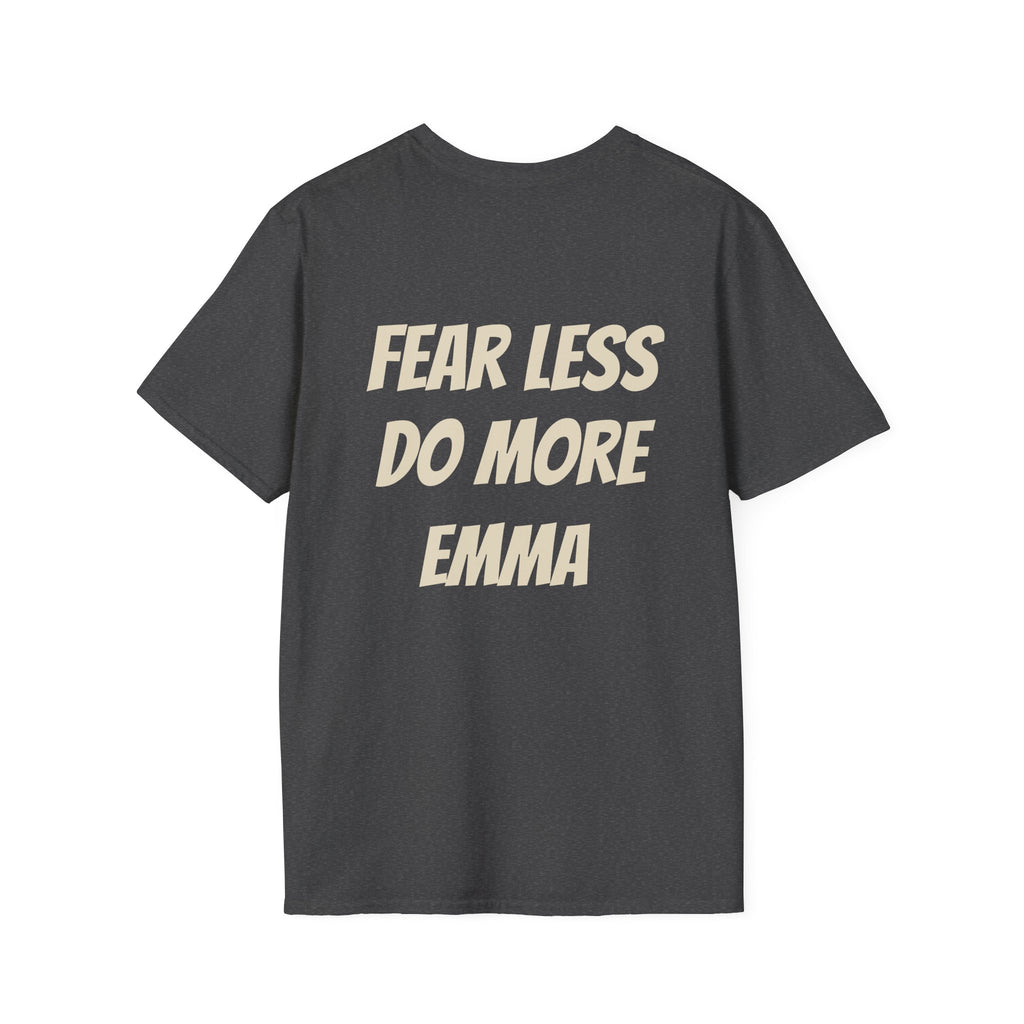 Personalized "Studying For My Rich Era", "Fear Less Do More" comfortable unisex T-Shirt