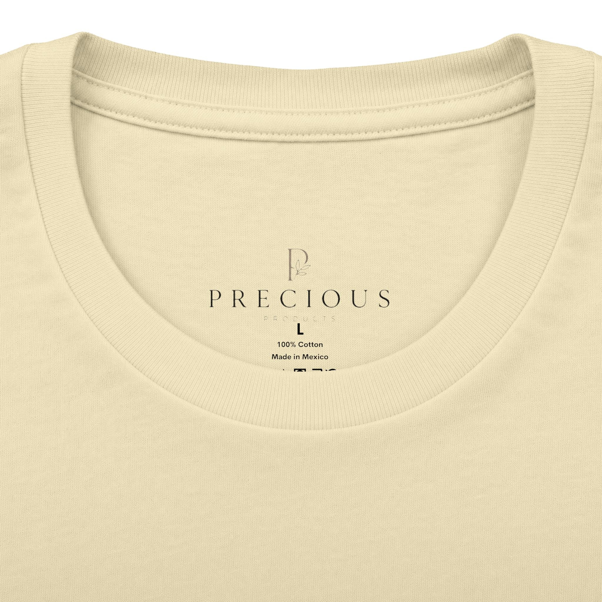Unisex Personalized Front and Back Cotton Crew Tee