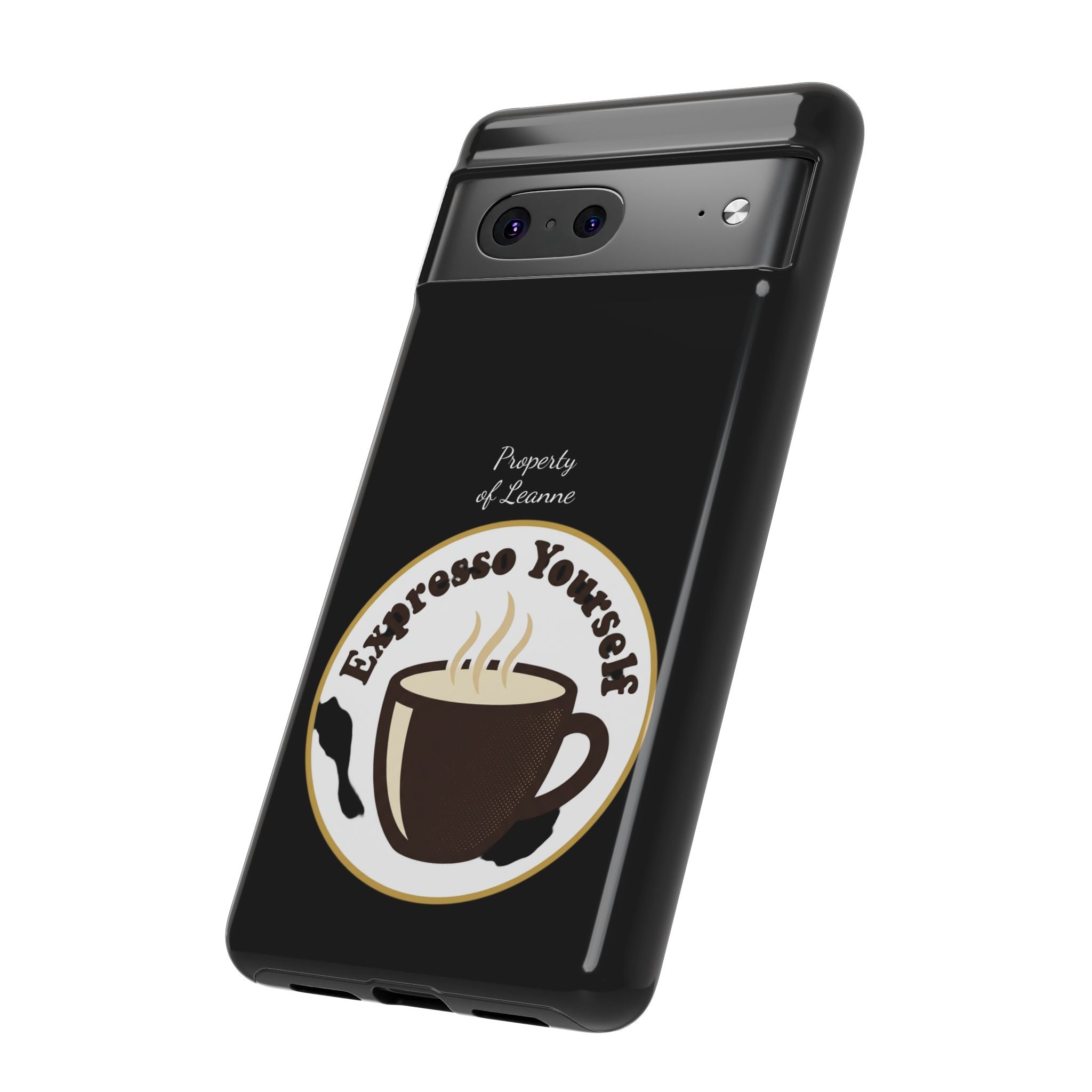 Espresso Yourself Phone Case — Cute Coffee Cup Protective Case for Coffee Lovers