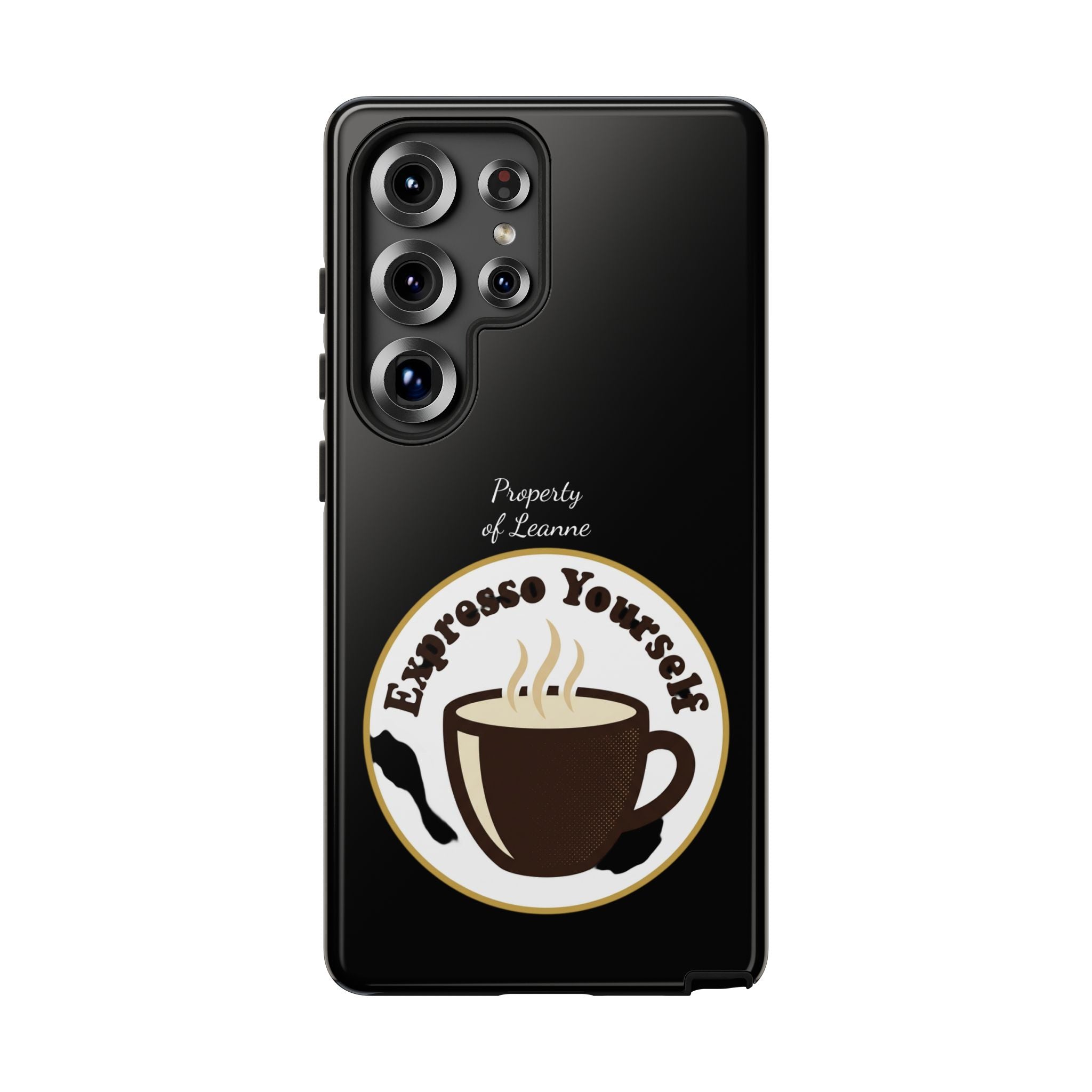 Espresso Yourself Phone Case — Cute Coffee Cup Protective Case for Coffee Lovers