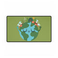 Earth Hug Desk Mat — Cute Eco-Friendly Mouse Pad for Office & Home