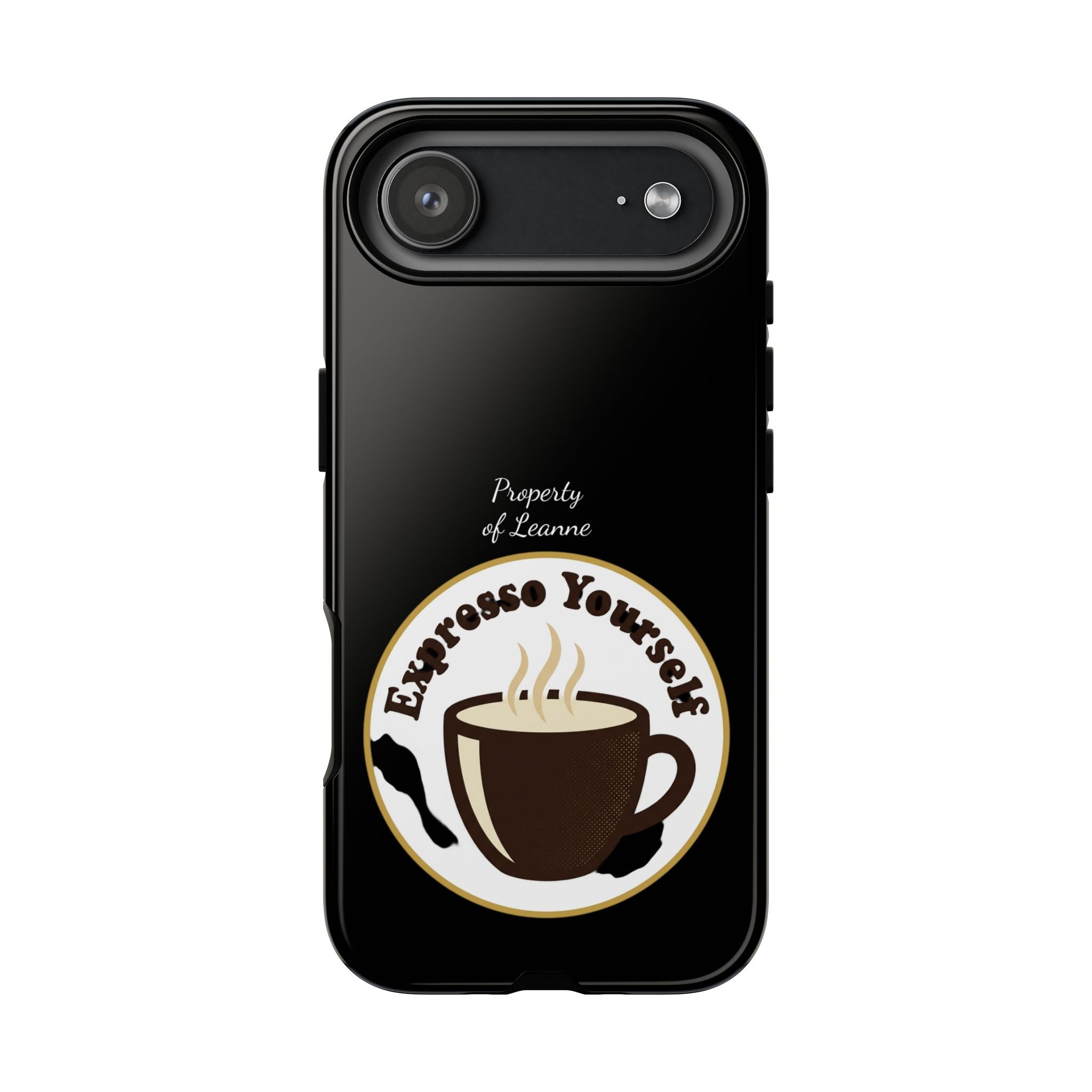 Espresso Yourself Phone Case — Cute Coffee Cup Protective Case for Coffee Lovers