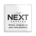 The Next Chapter Custom Graduation Plaque — Personalized Class of 2027