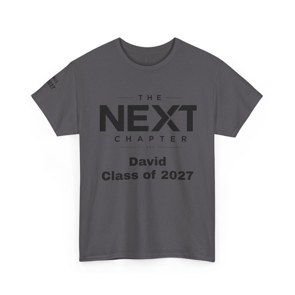 Personalized "Class of" and School pride, Back to School-Unisex Heavy Cotton Tee