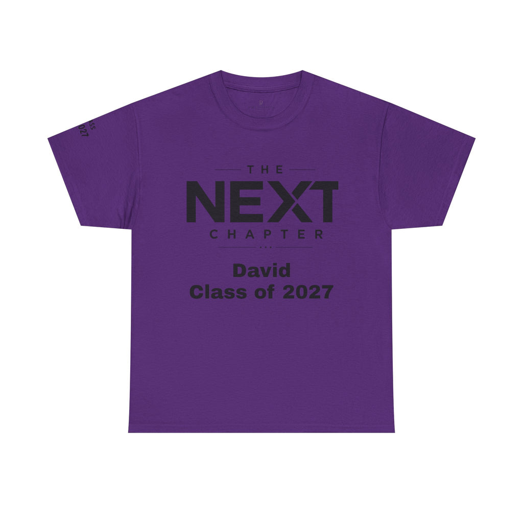 Personalized "Class of" and School pride, Back to School-Unisex Heavy Cotton Tee