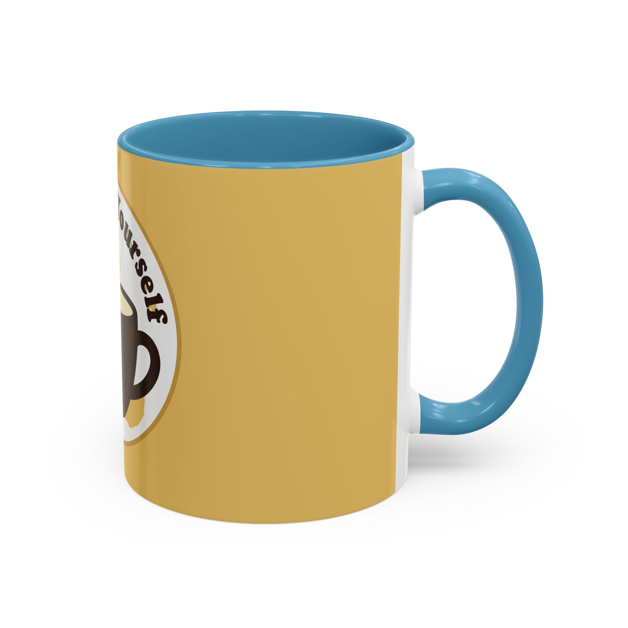 Personalized Espresso Yourself Accent Coffee Mug - Funny Coffee Lover Gift (11/15oz)