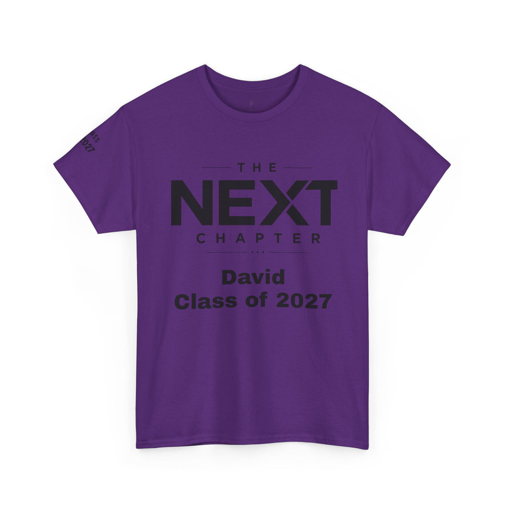 Personalized "Class of" and School pride, Back to School-Unisex Heavy Cotton Tee