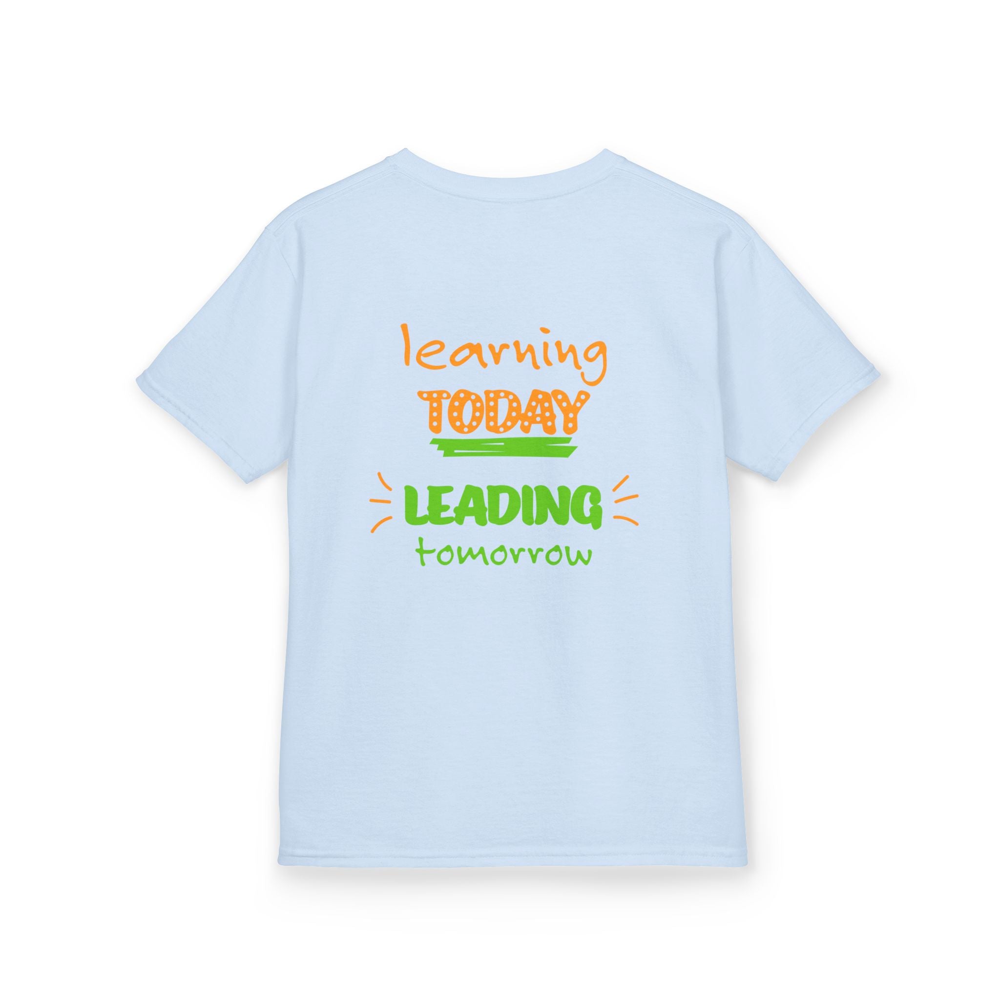 Kids Tee —  Back to School "BOSS" Personalized : "Learning Today, Leading Tomorrow"