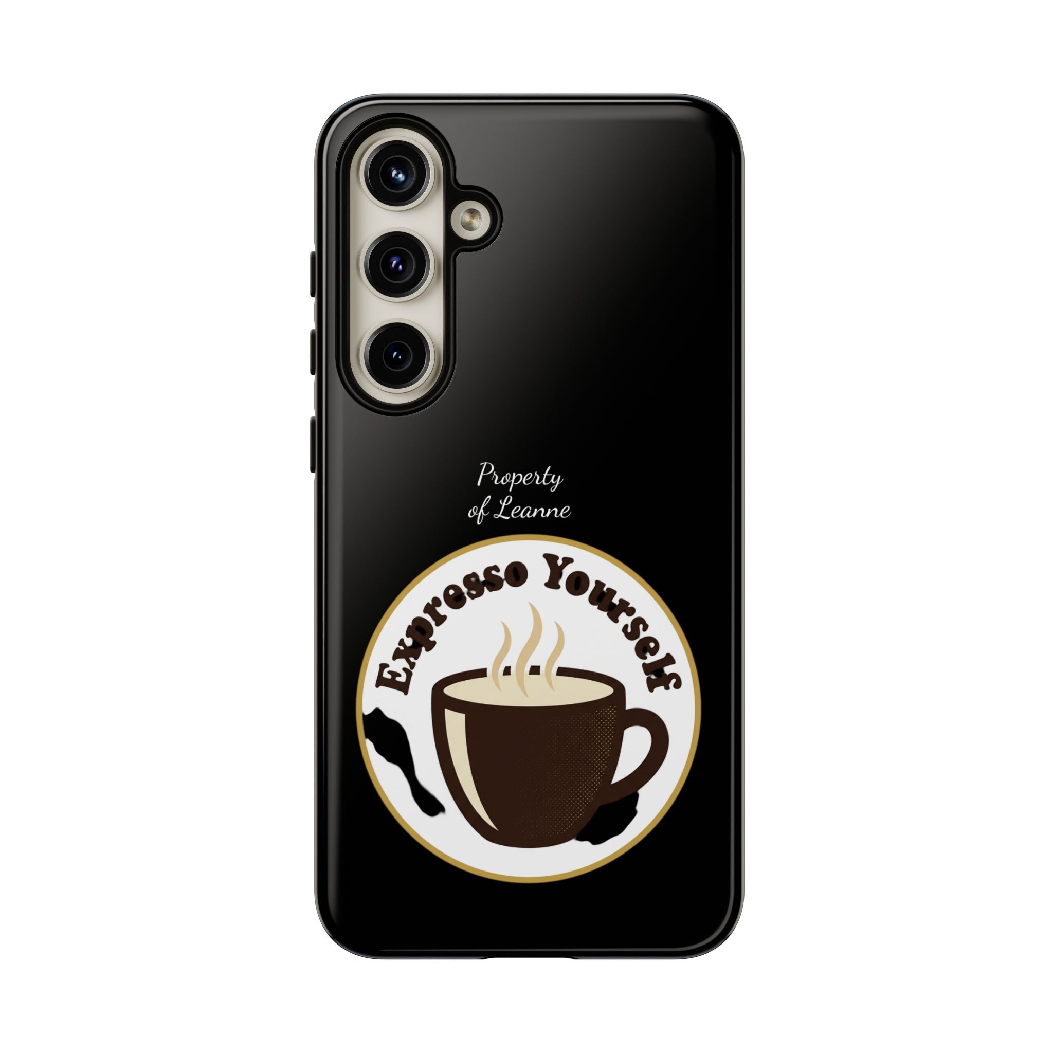 Espresso Yourself Phone Case — Cute Coffee Cup Protective Case for Coffee Lovers
