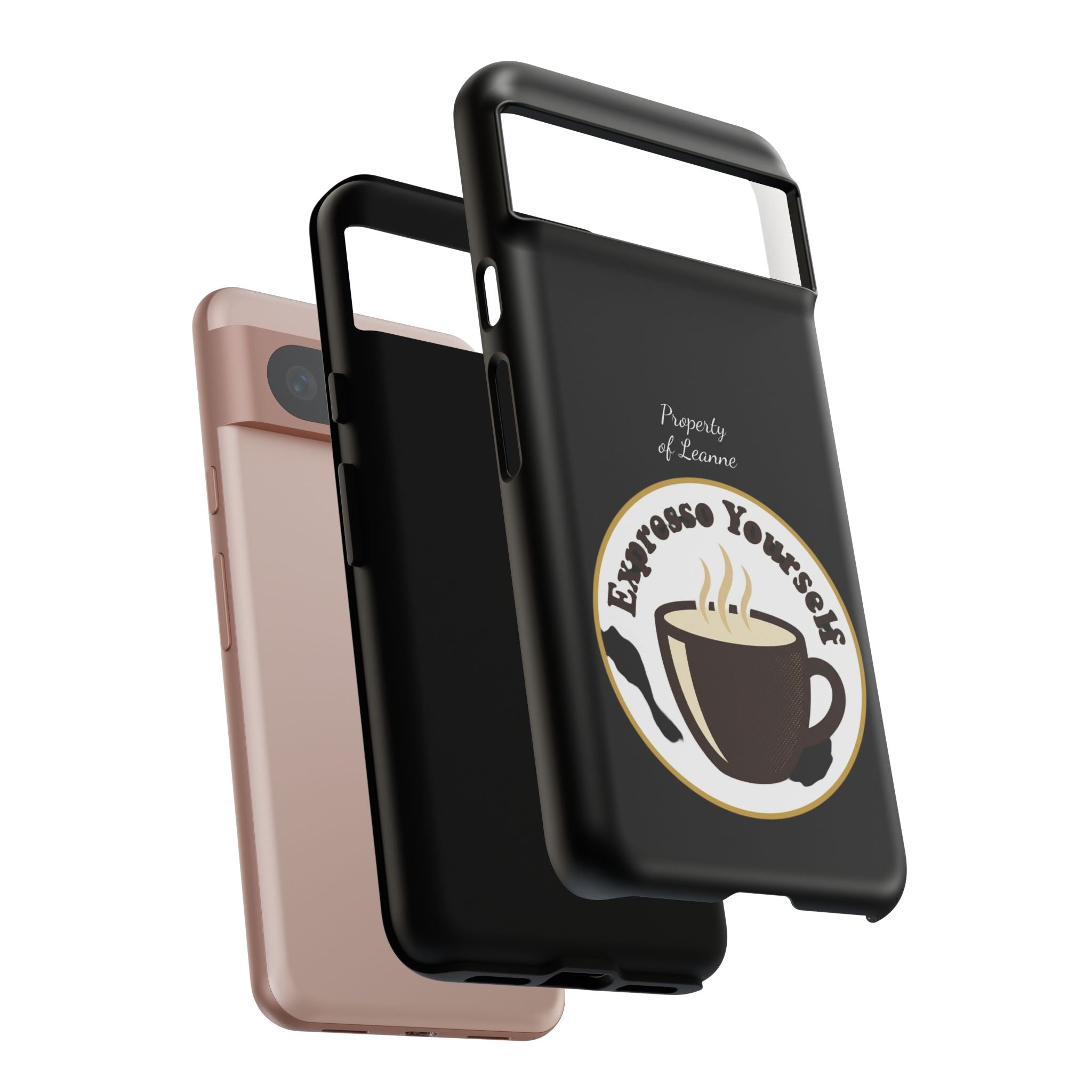 Espresso Yourself Phone Case — Cute Coffee Cup Protective Case for Coffee Lovers