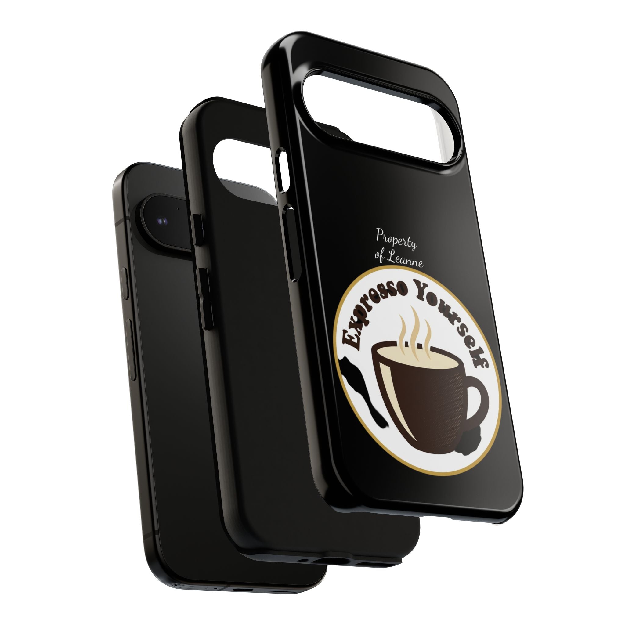 Espresso Yourself Phone Case — Cute Coffee Cup Protective Case for Coffee Lovers