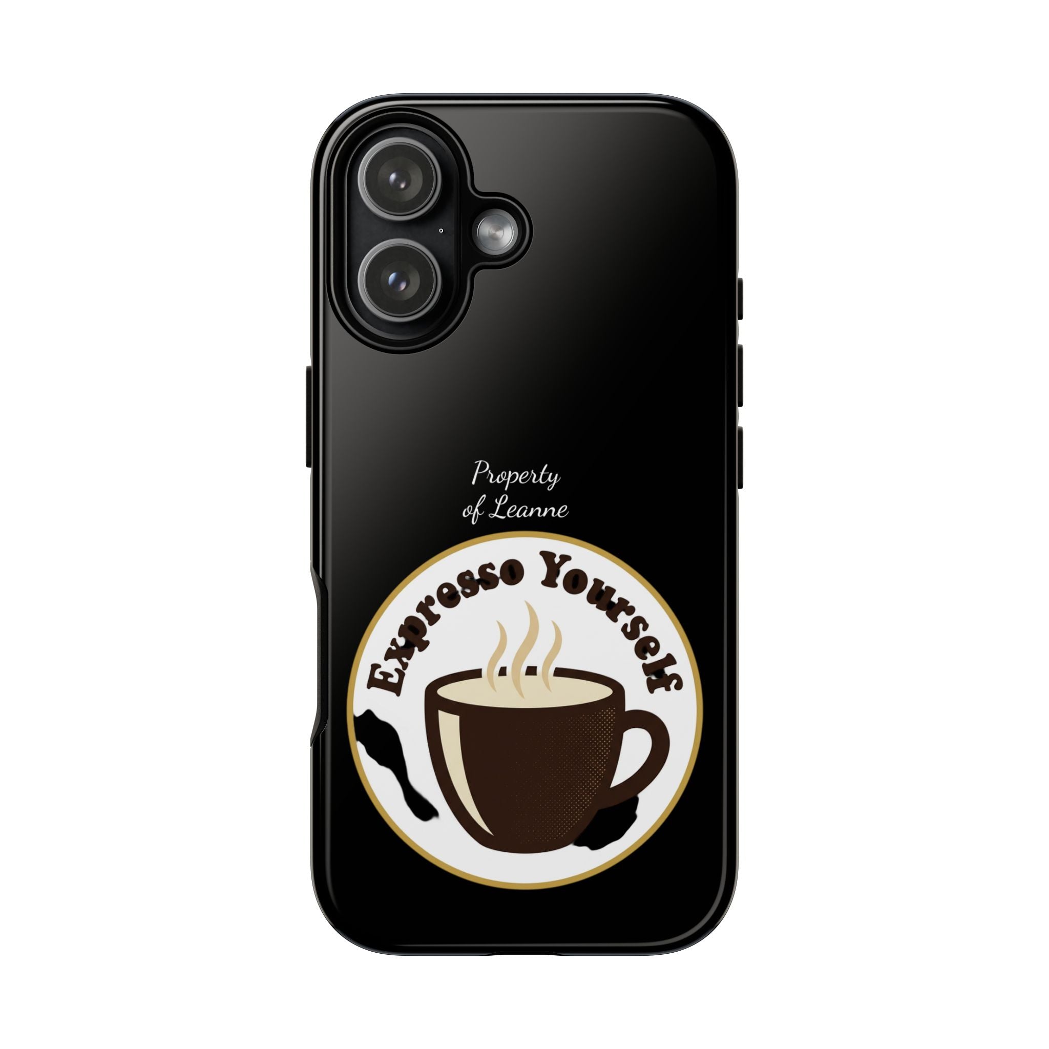 Espresso Yourself Phone Case — Cute Coffee Cup Protective Case for Coffee Lovers