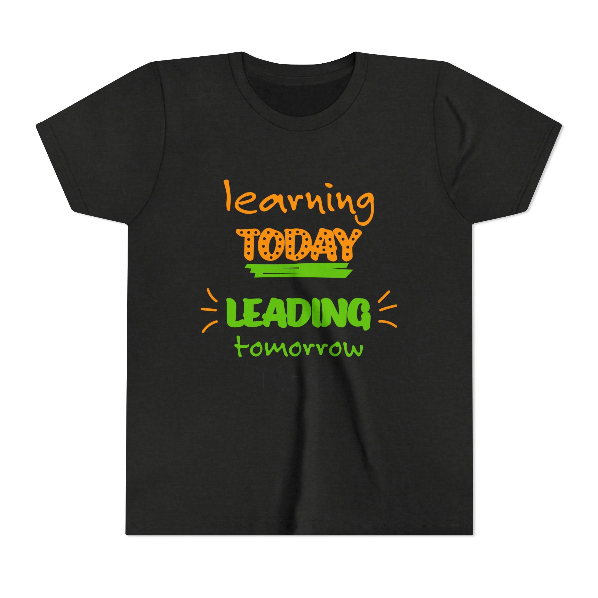Personalized Youth Tee - Learning Today Leading Tomorrow